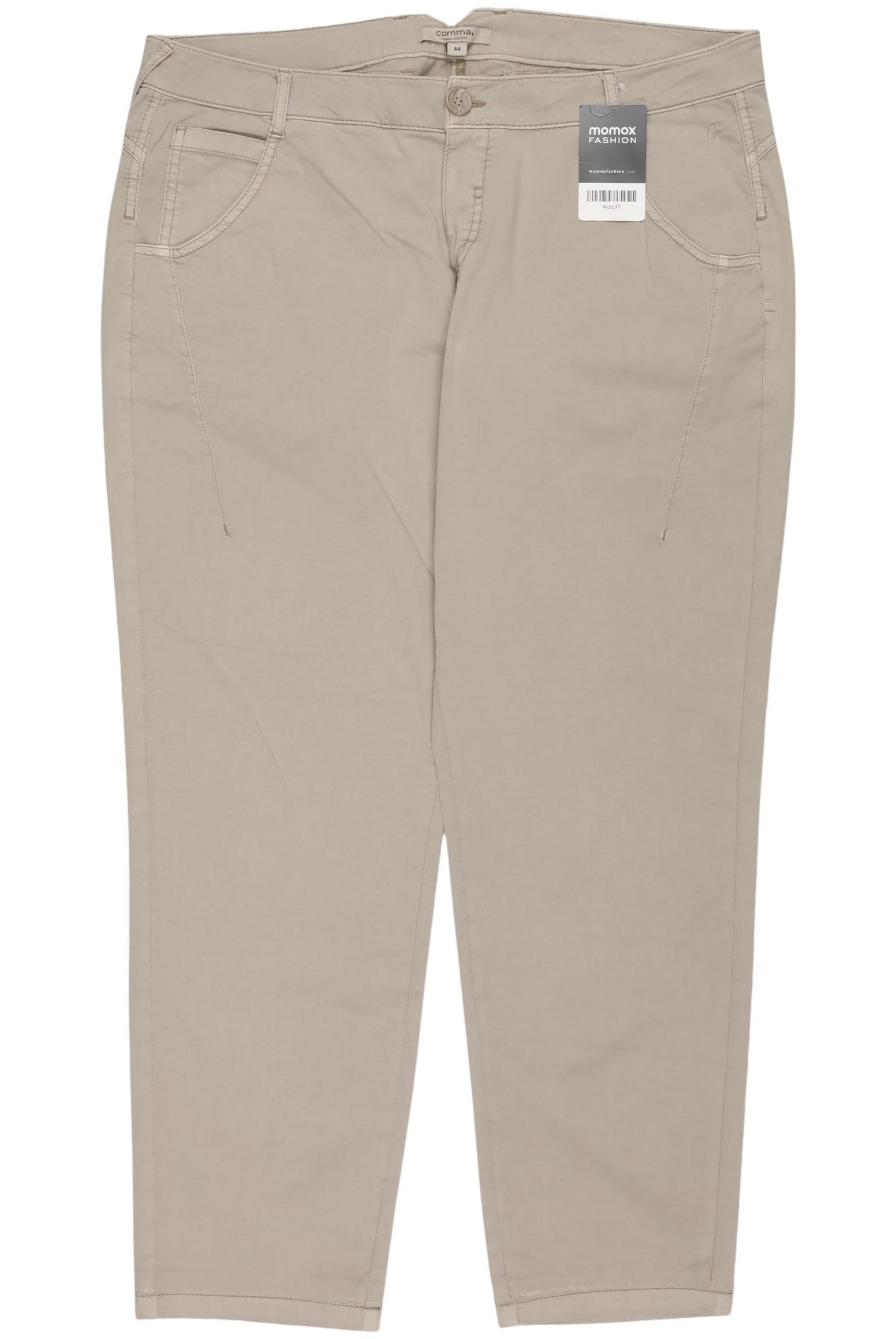 

Comma Damen Stoffhose, beige, Gr. 44