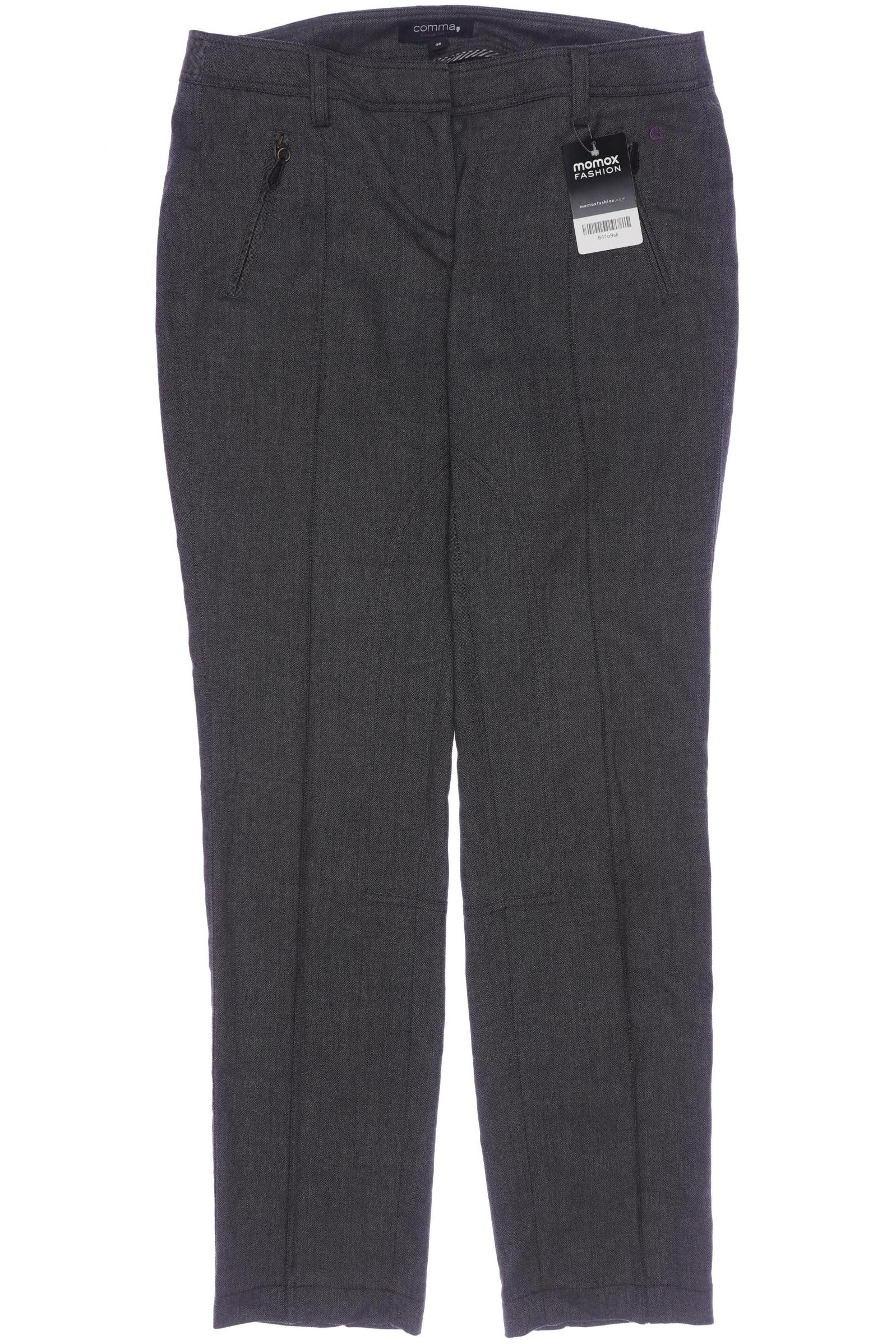 

Comma Damen Stoffhose, grau, Gr. 38