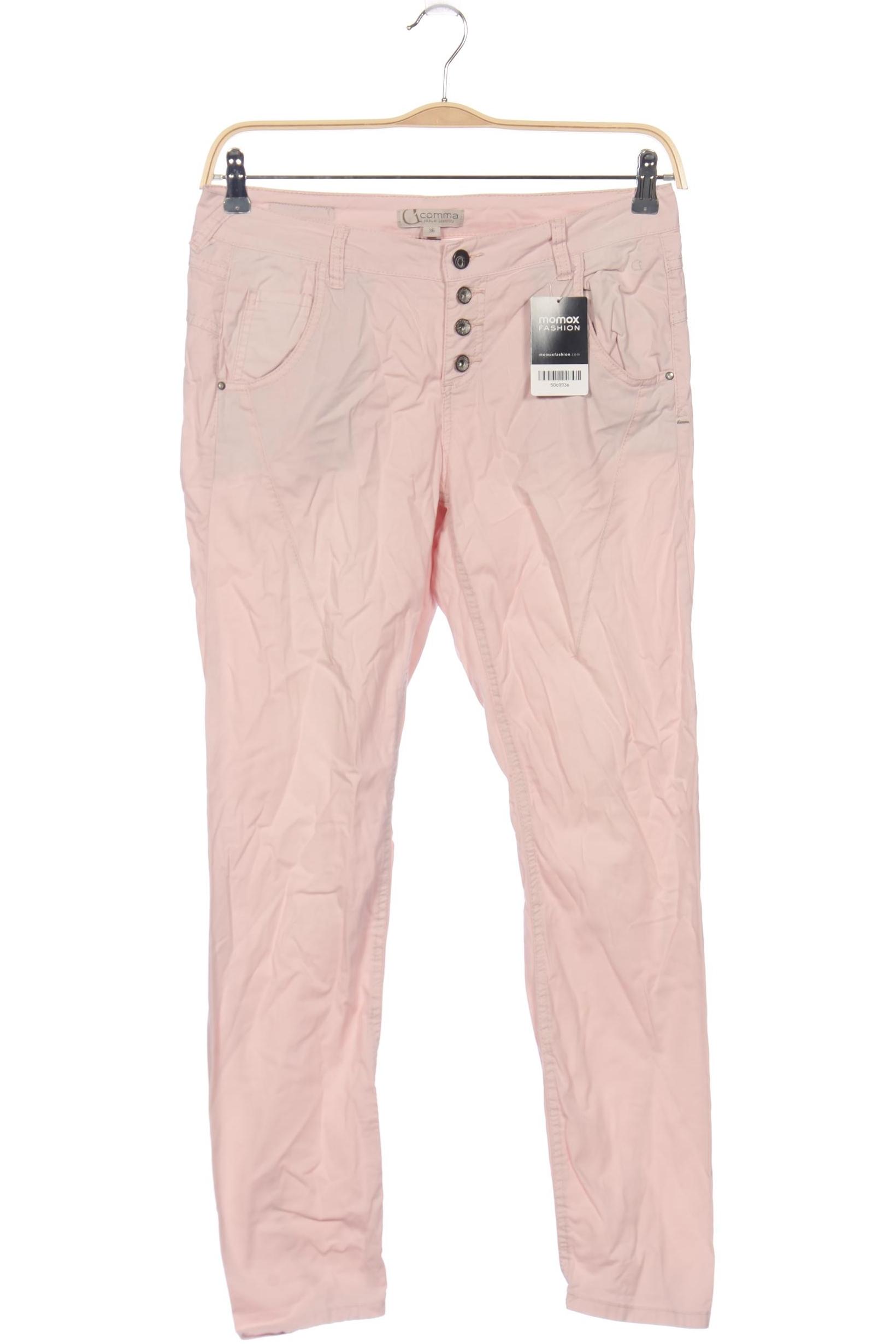 

Comma Damen Stoffhose, pink, Gr. 36