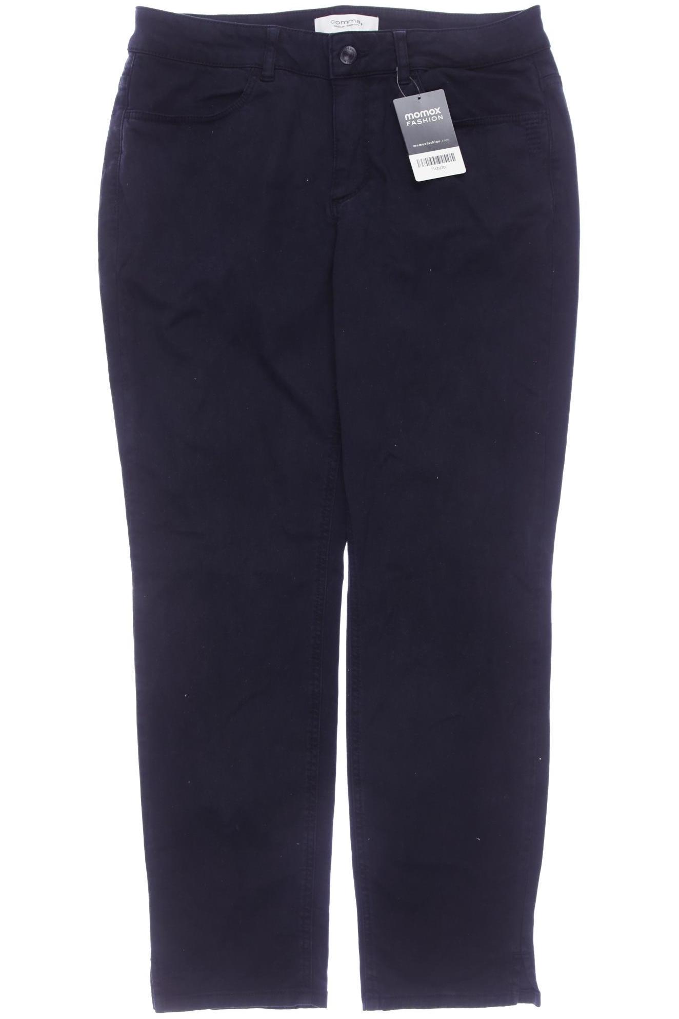 

Comma Damen Stoffhose, marineblau, Gr. 40