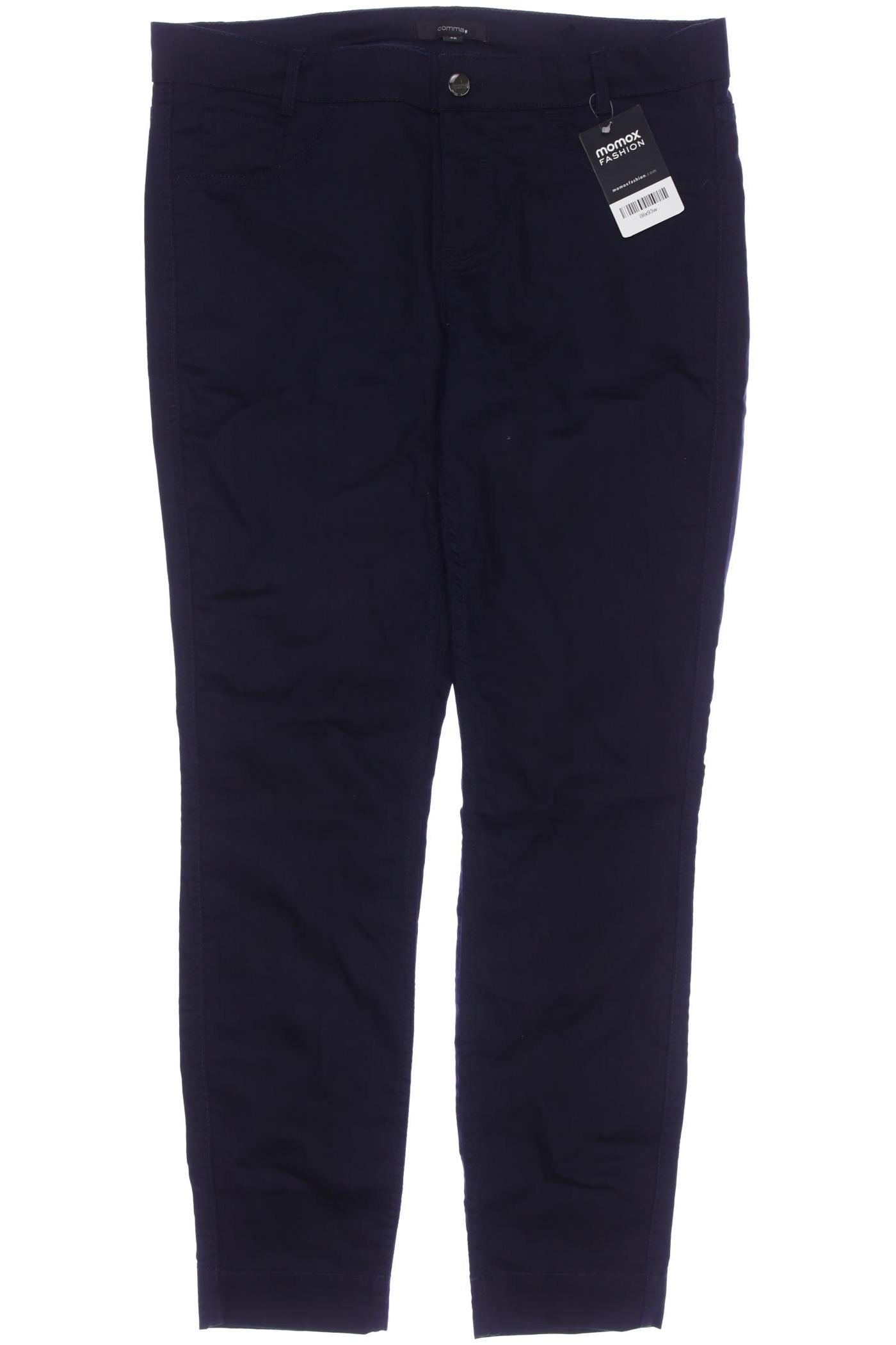 

Comma Damen Stoffhose, marineblau, Gr. 42