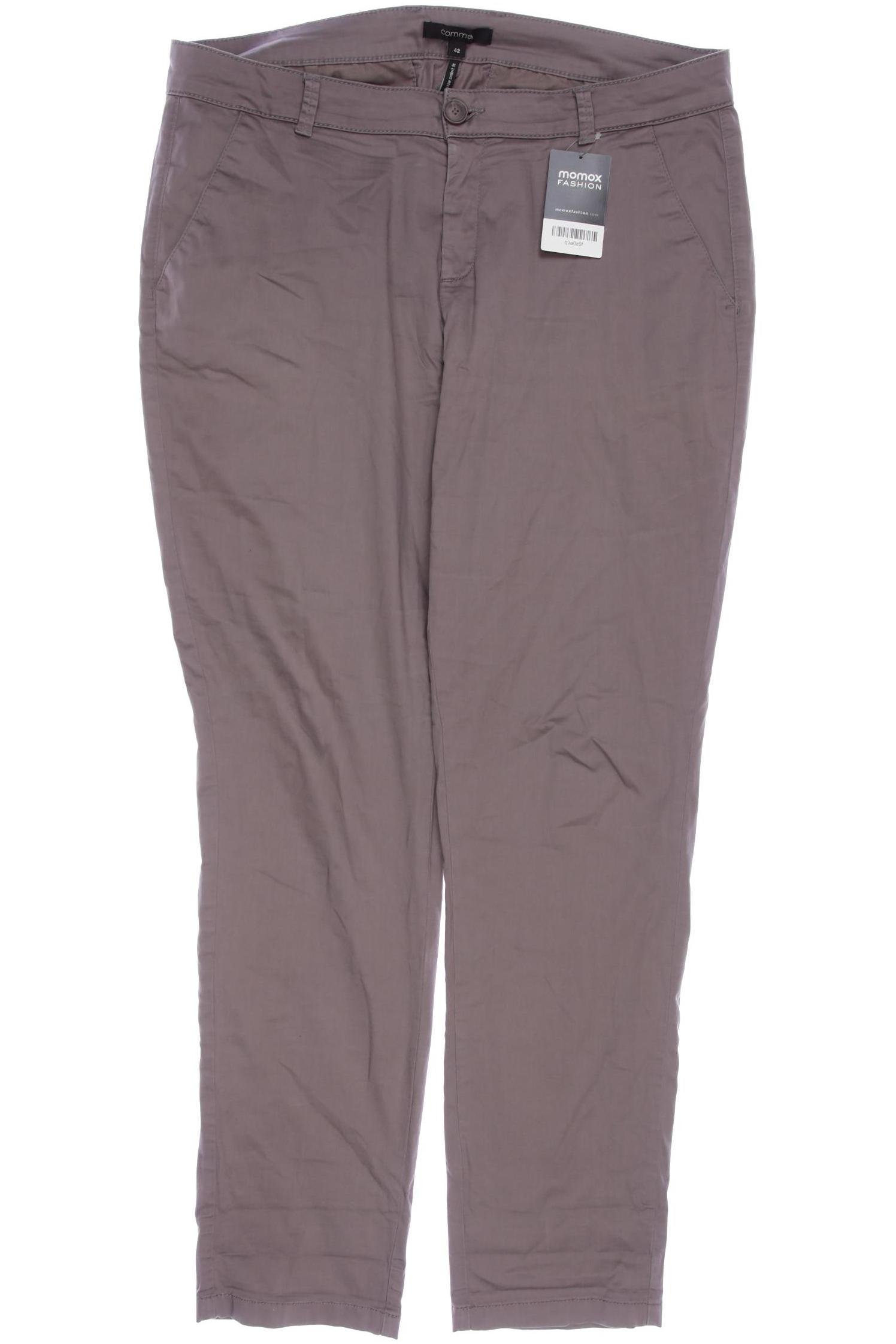 

Comma Damen Stoffhose, braun, Gr. 42