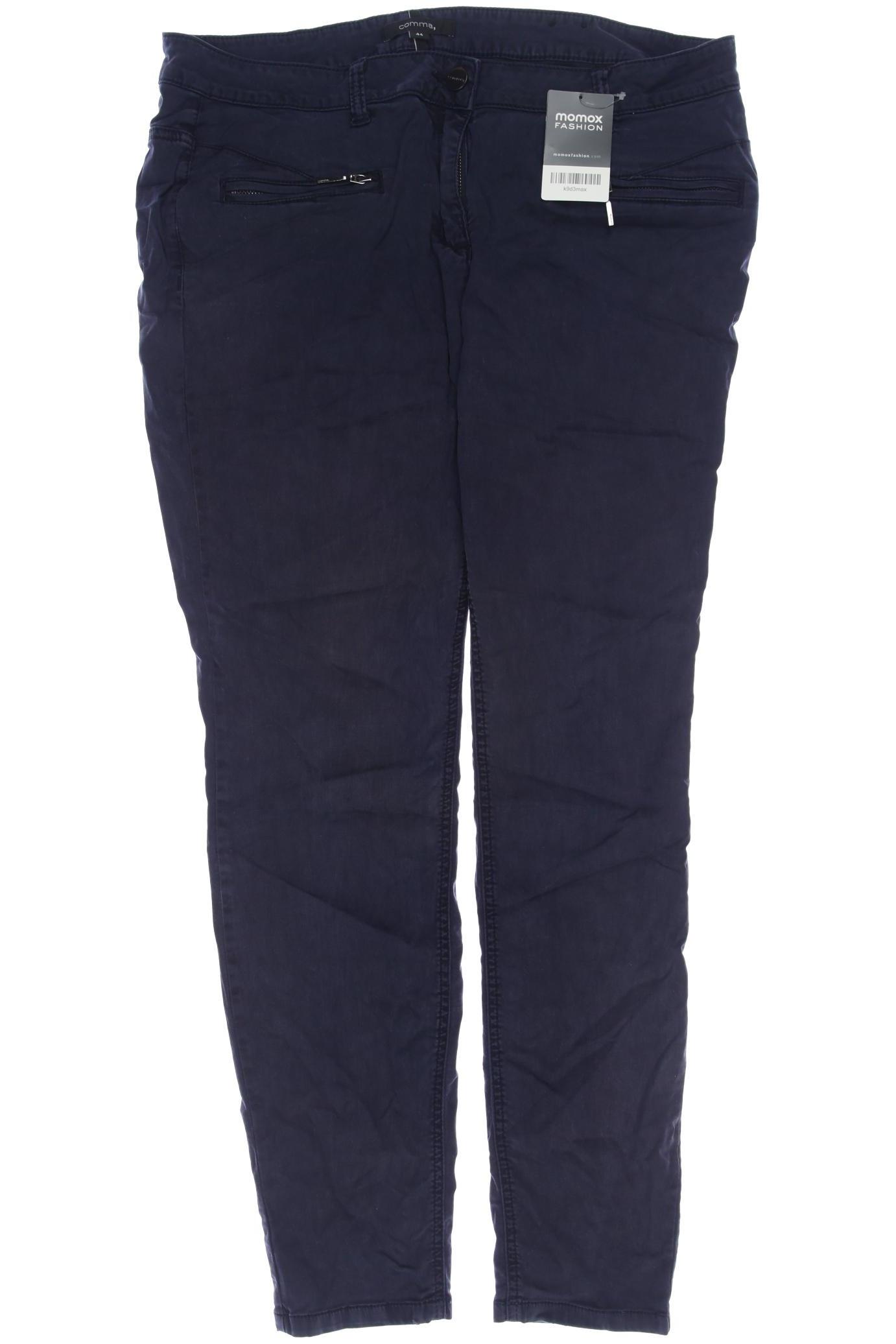 

Comma Damen Stoffhose, marineblau, Gr. 44