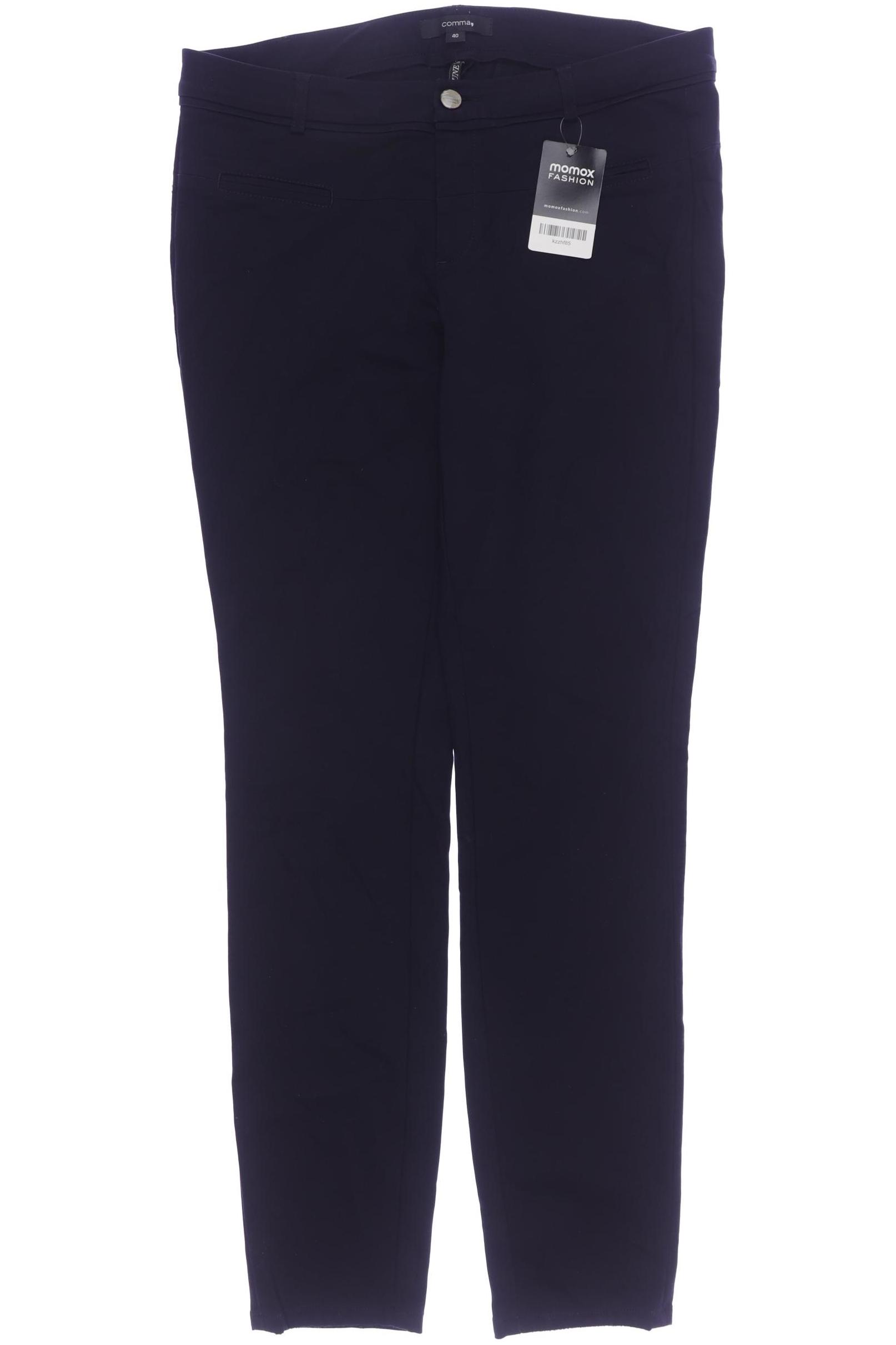 

Comma Damen Stoffhose, marineblau, Gr. 40