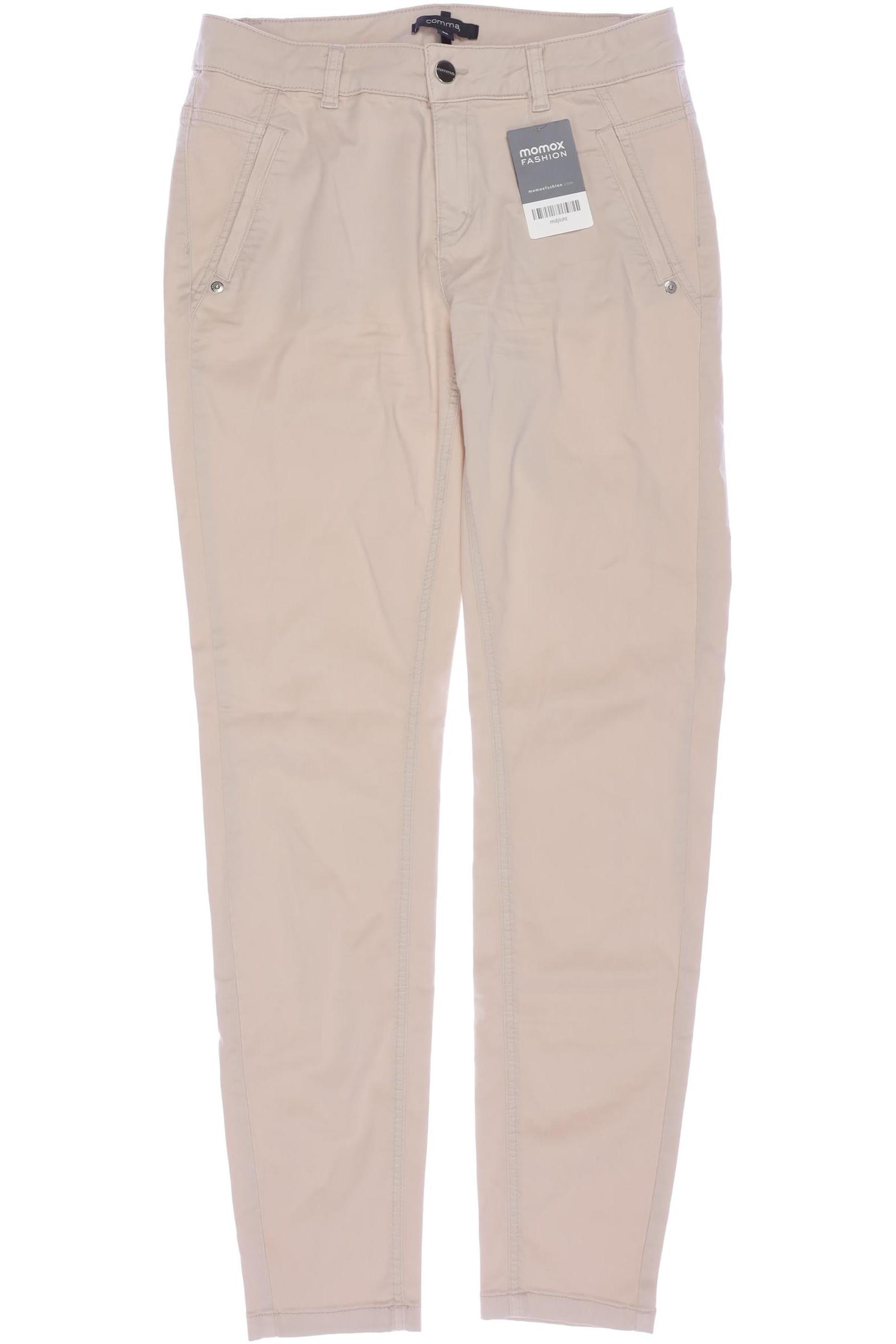 

Comma Damen Stoffhose, beige, Gr. 38