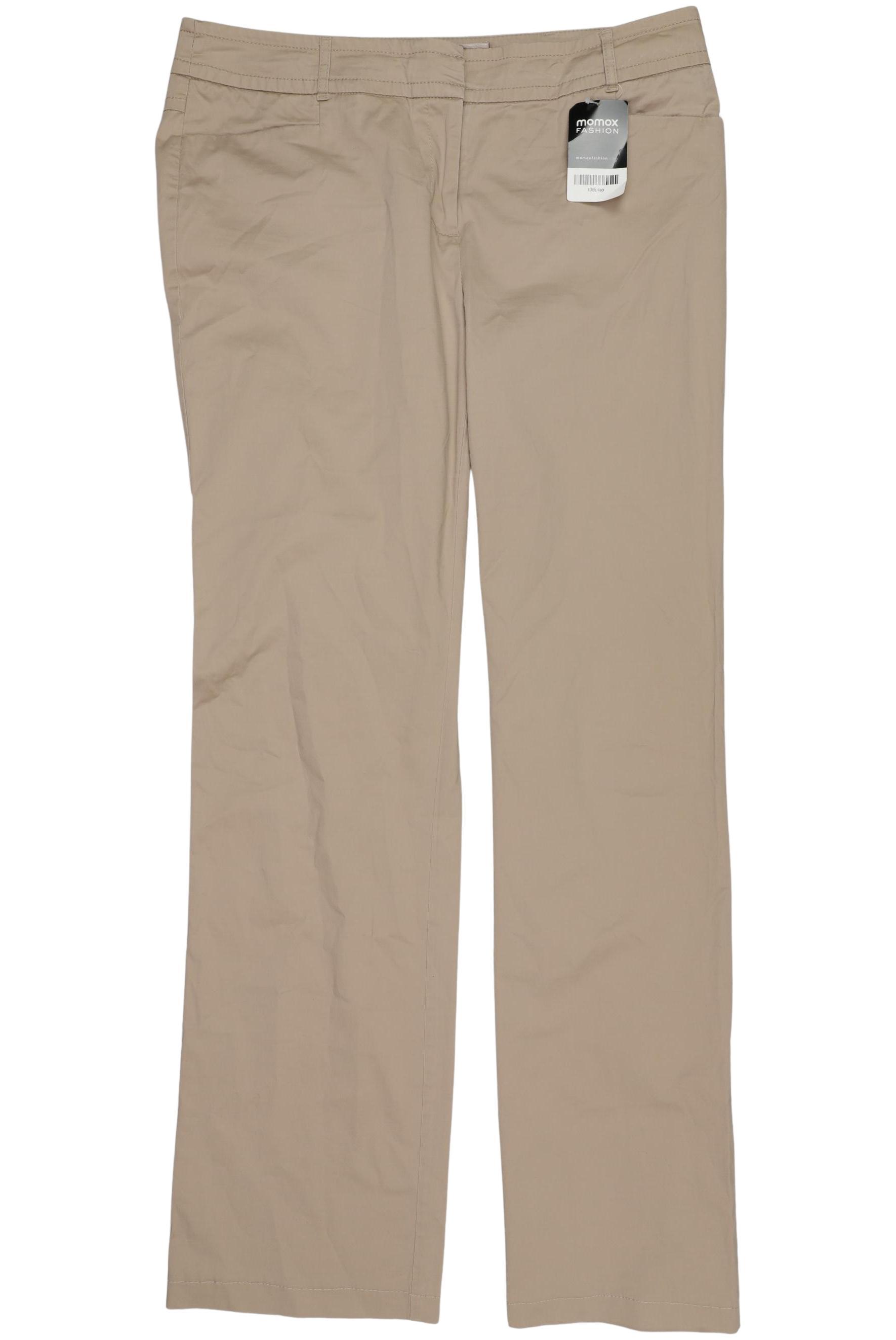

Comma Damen Stoffhose, beige, Gr. 42