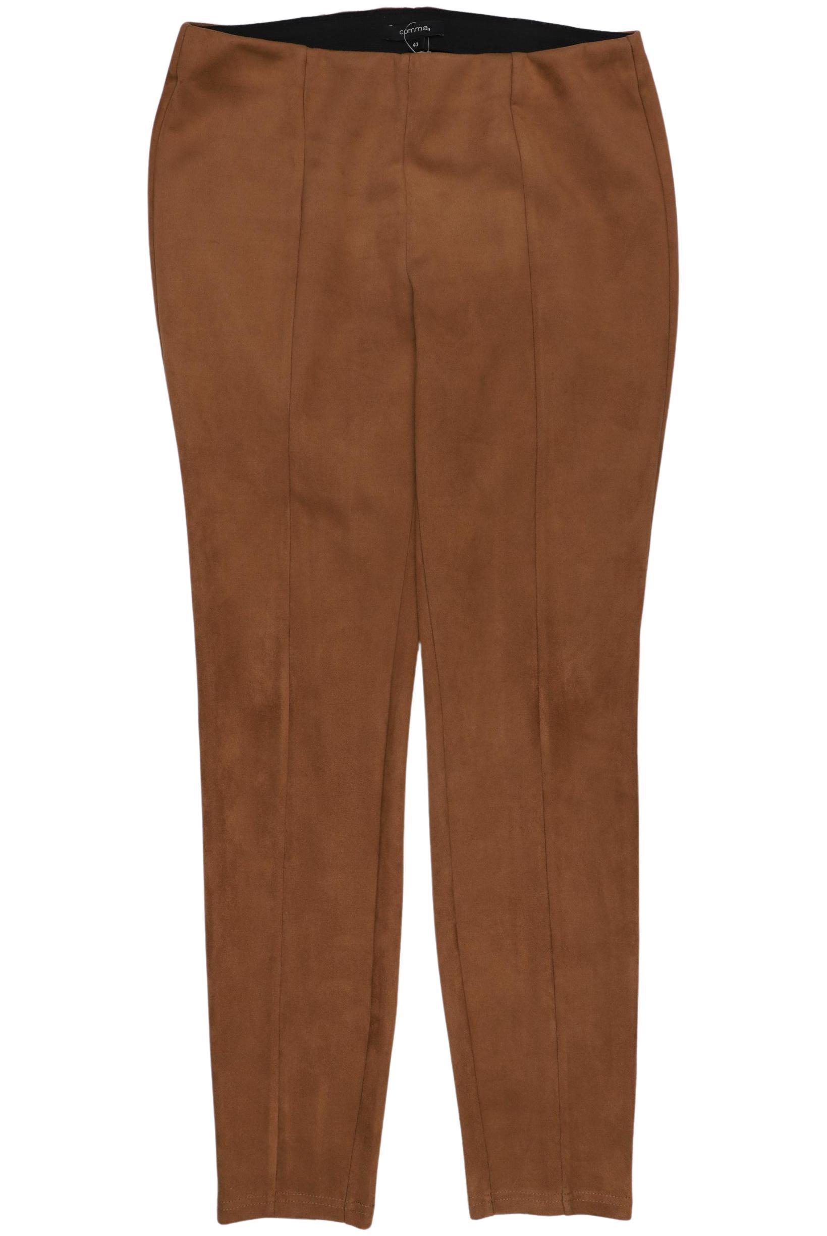 

Comma Damen Stoffhose, braun, Gr. 40