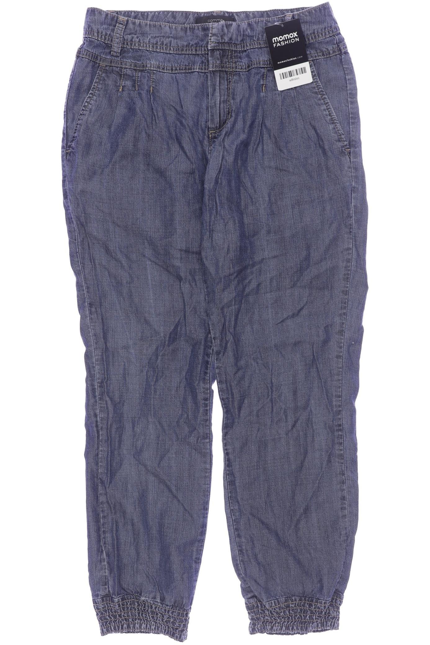 

Comma Damen Stoffhose, blau, Gr. 36