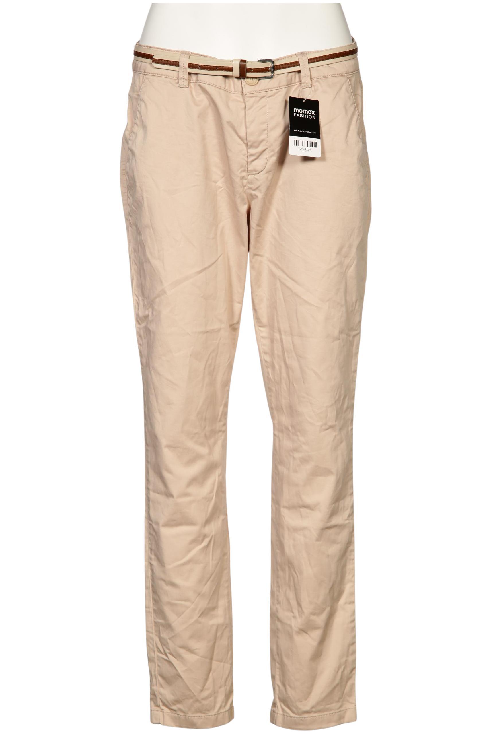 

Comma Damen Stoffhose, beige, Gr. 42