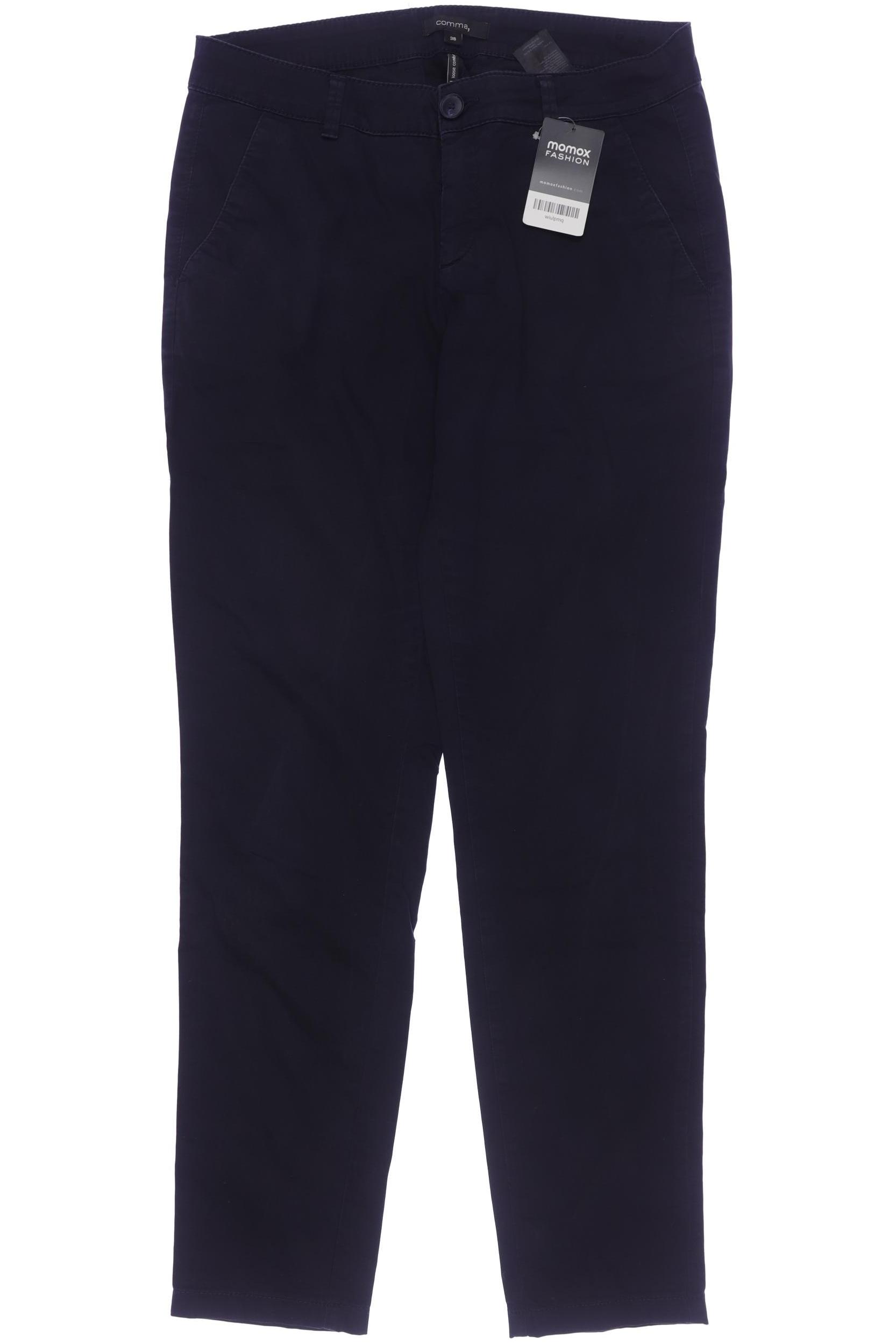 

Comma Damen Stoffhose, marineblau, Gr. 38