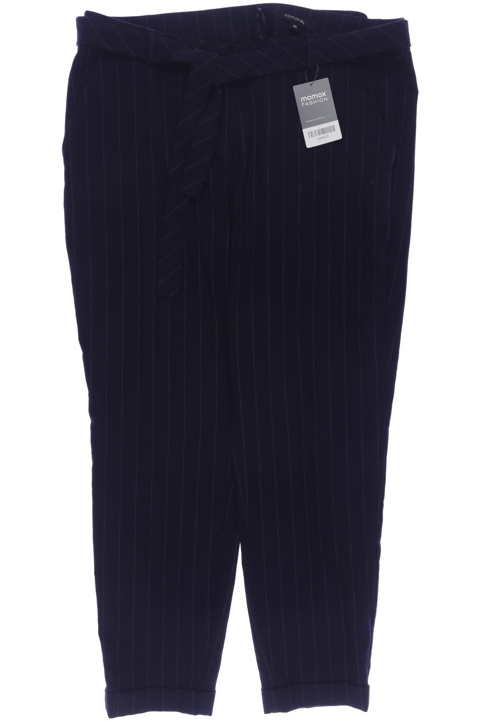 

Comma Damen Stoffhose, marineblau, Gr. 42