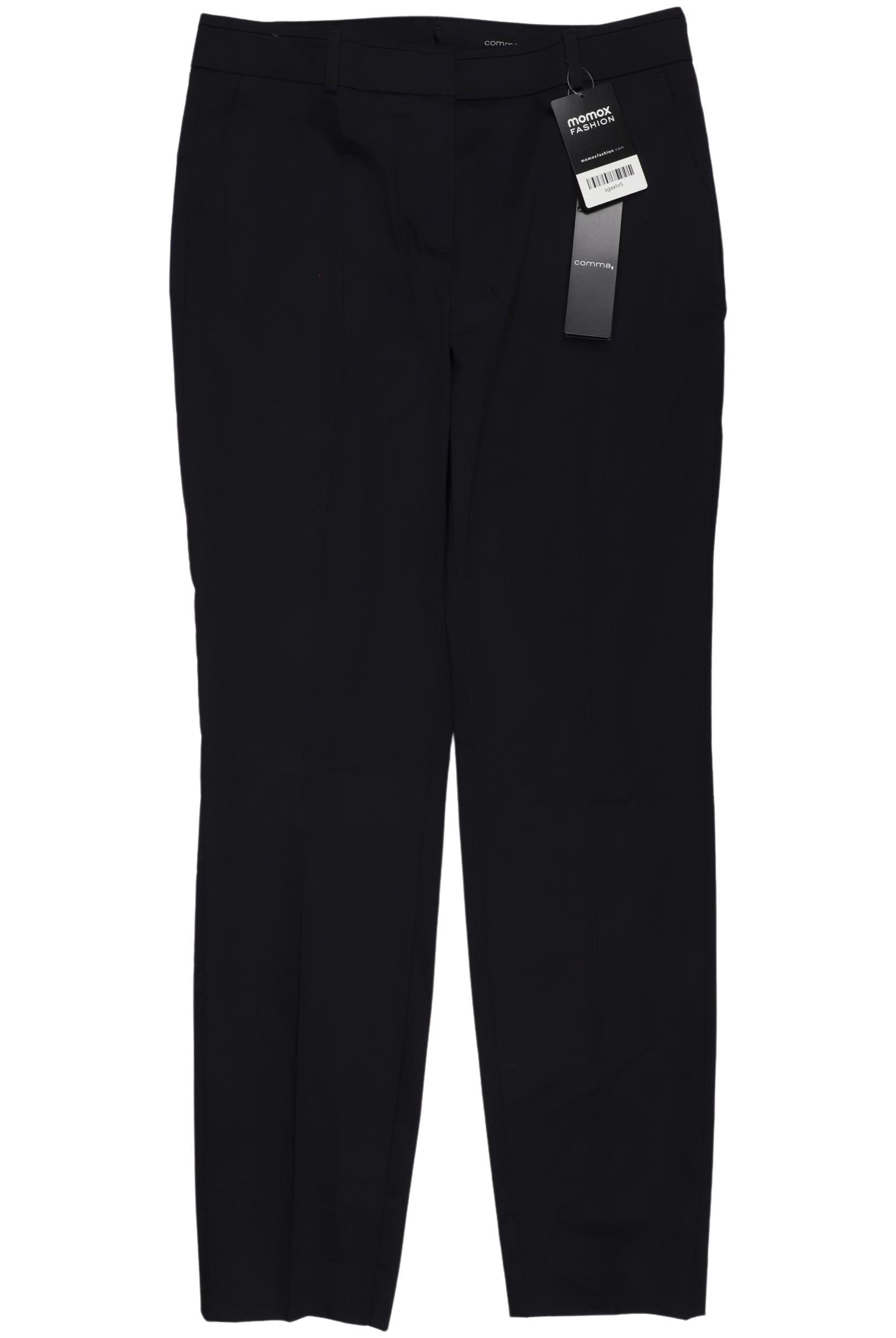 

Comma Damen Stoffhose, marineblau, Gr. 36