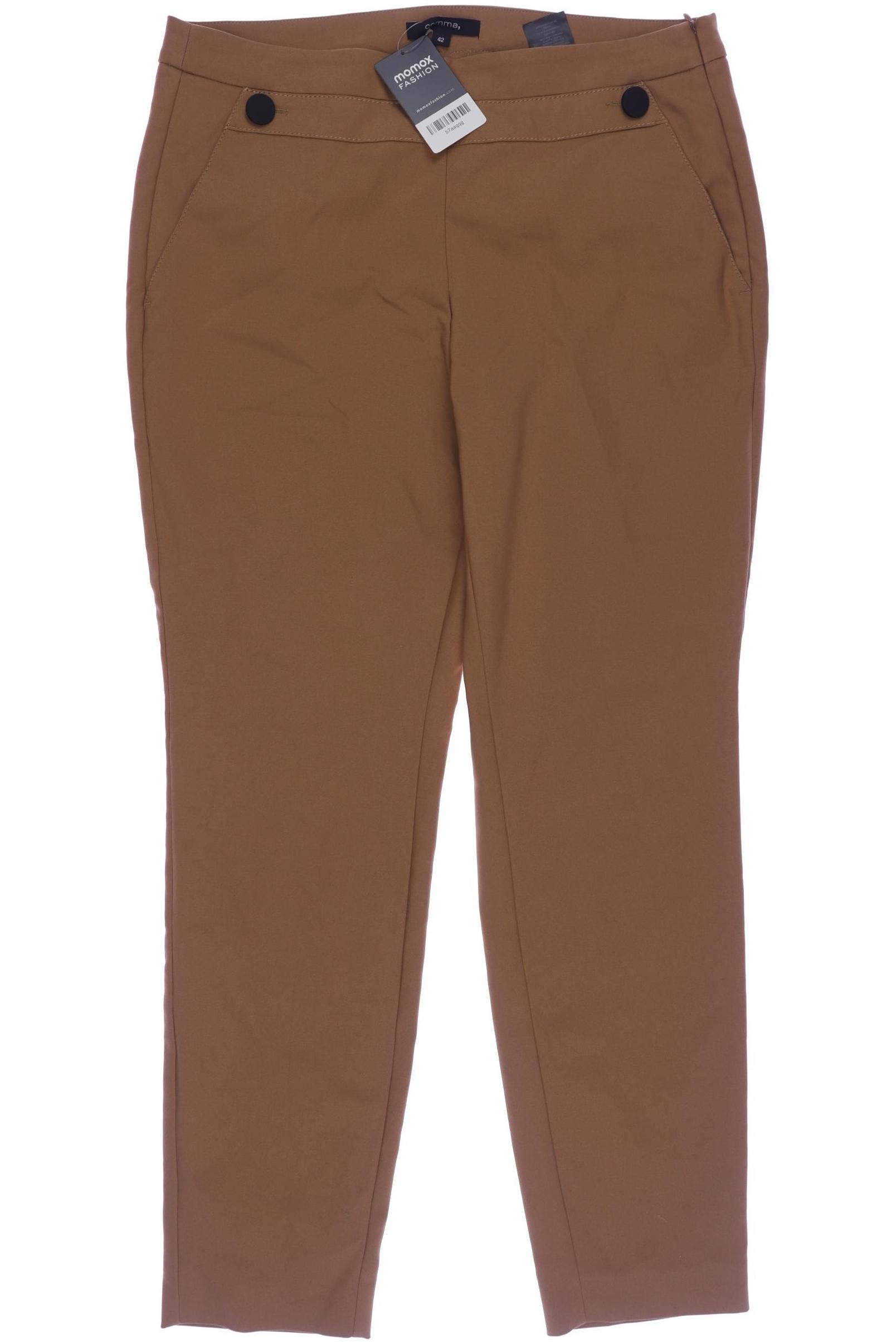 

Comma Damen Stoffhose, orange, Gr. 42