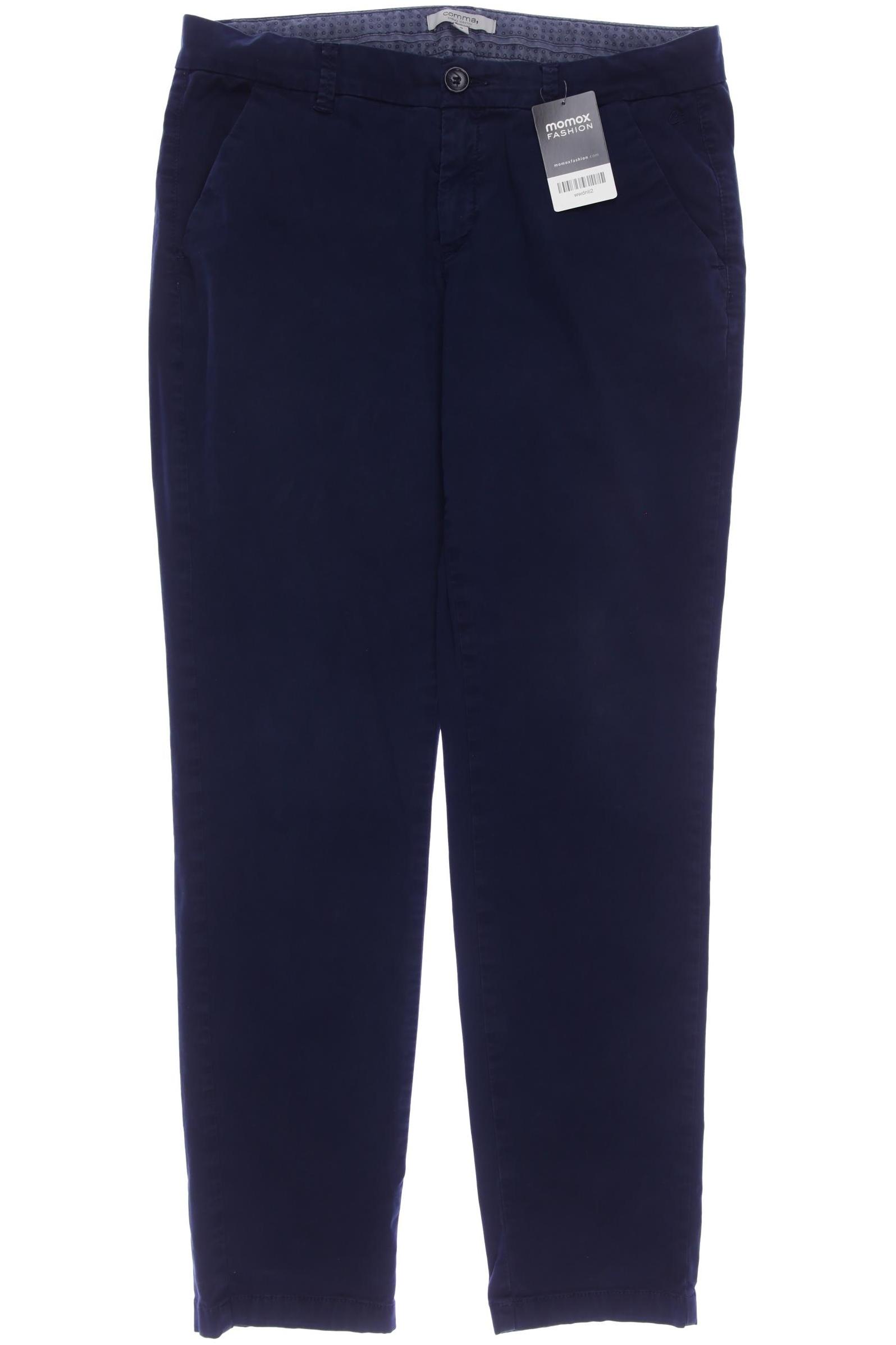 

Comma Damen Stoffhose, marineblau, Gr. 40