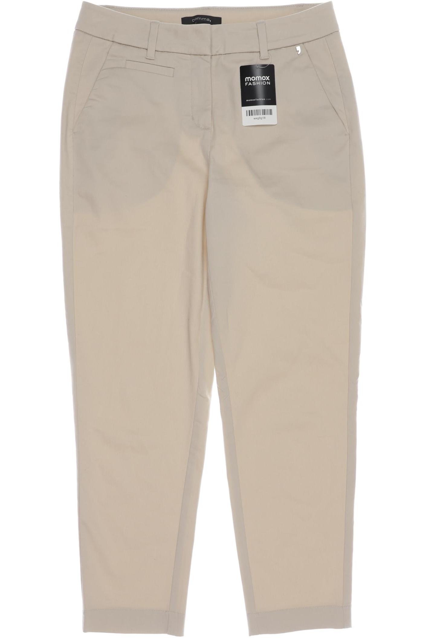 

Comma Damen Stoffhose, beige, Gr. 34