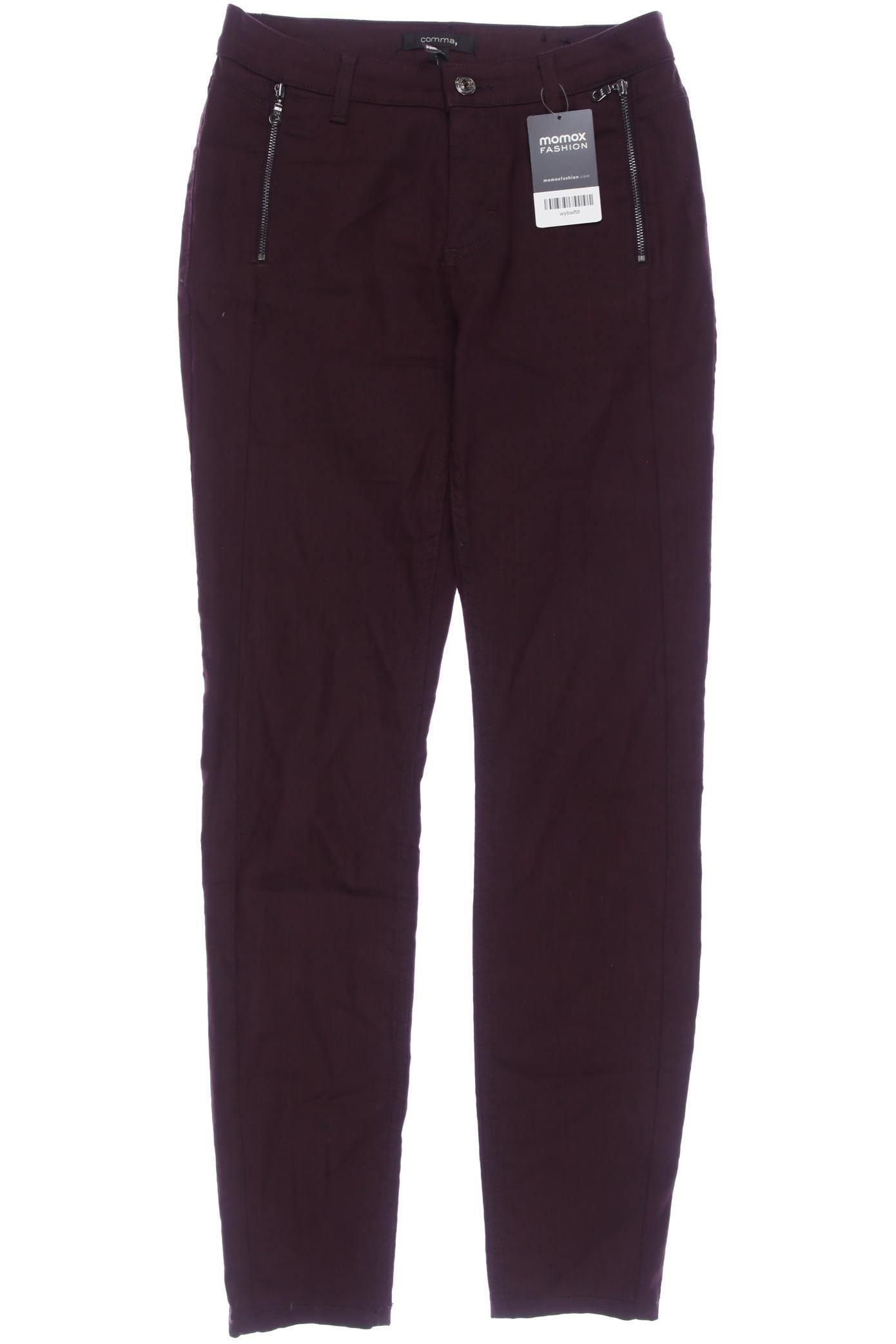 

Comma Damen Stoffhose, bordeaux, Gr. 34