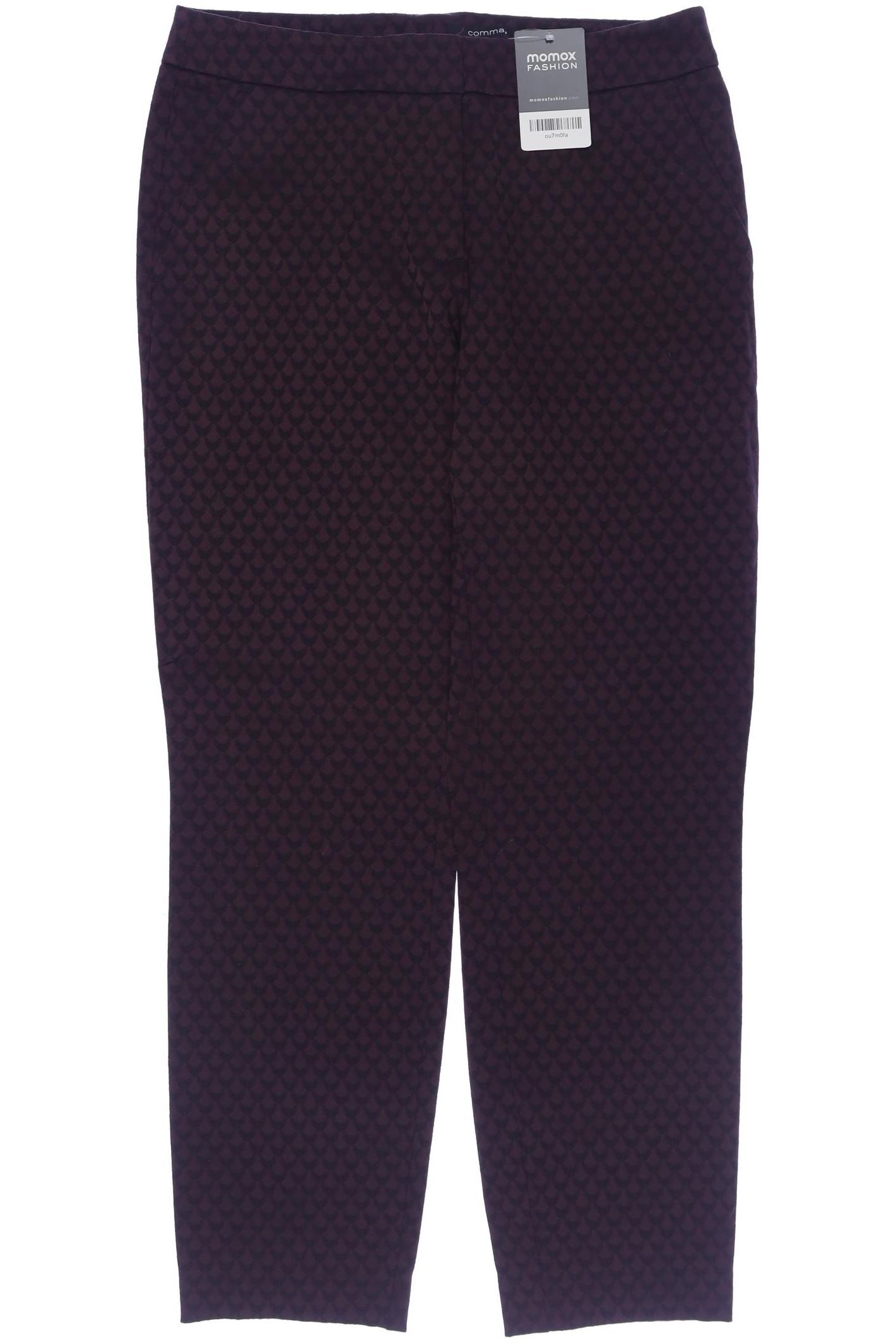

Comma Damen Stoffhose, bordeaux, Gr. 38