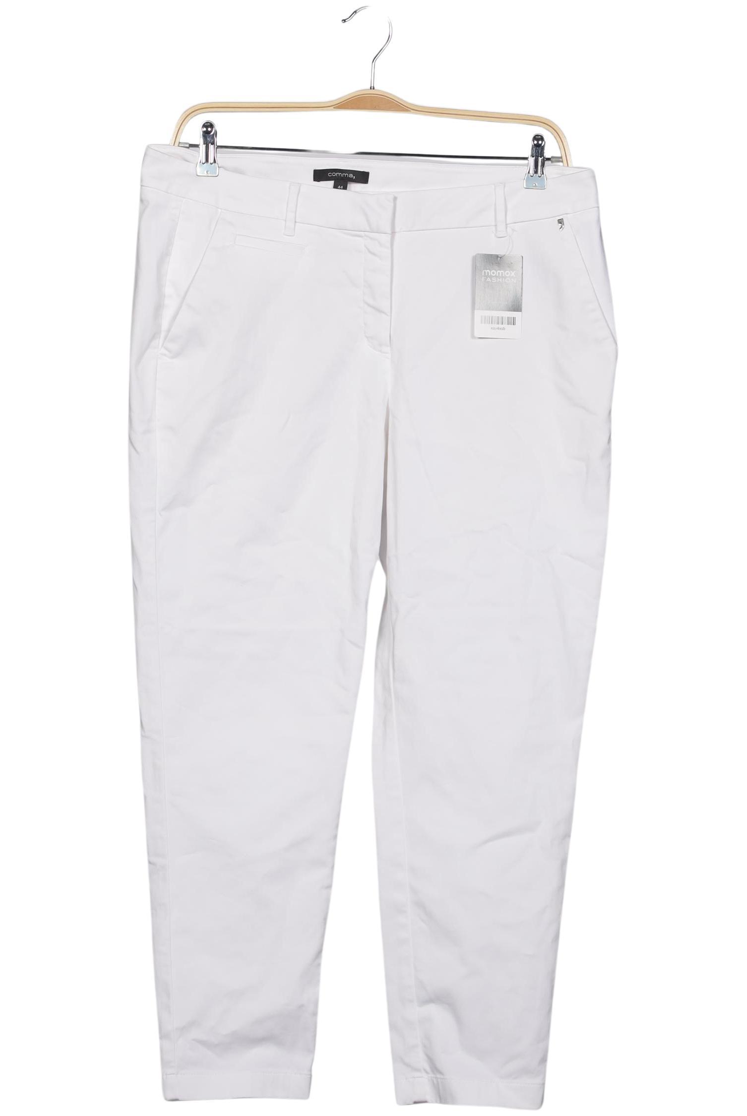

Comma Damen Stoffhose, weiß, Gr. 44