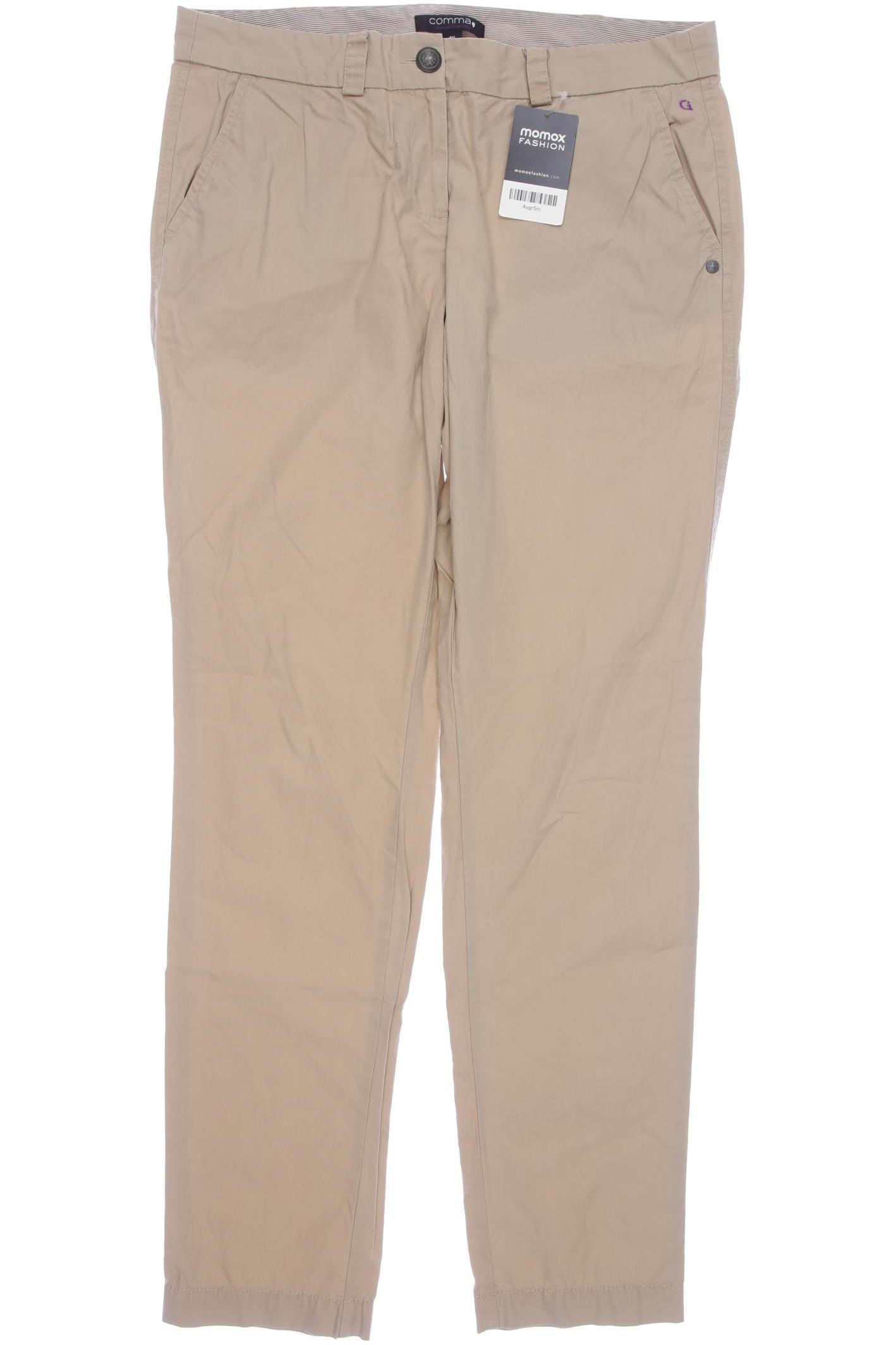 

Comma Damen Stoffhose, beige, Gr. 40