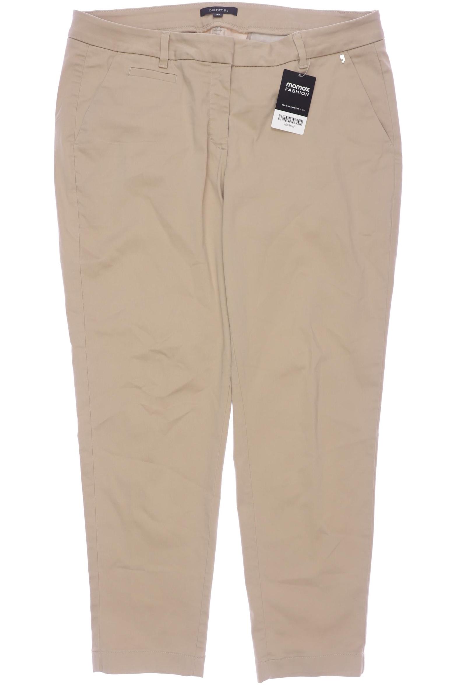 

Comma Damen Stoffhose, beige, Gr. 44