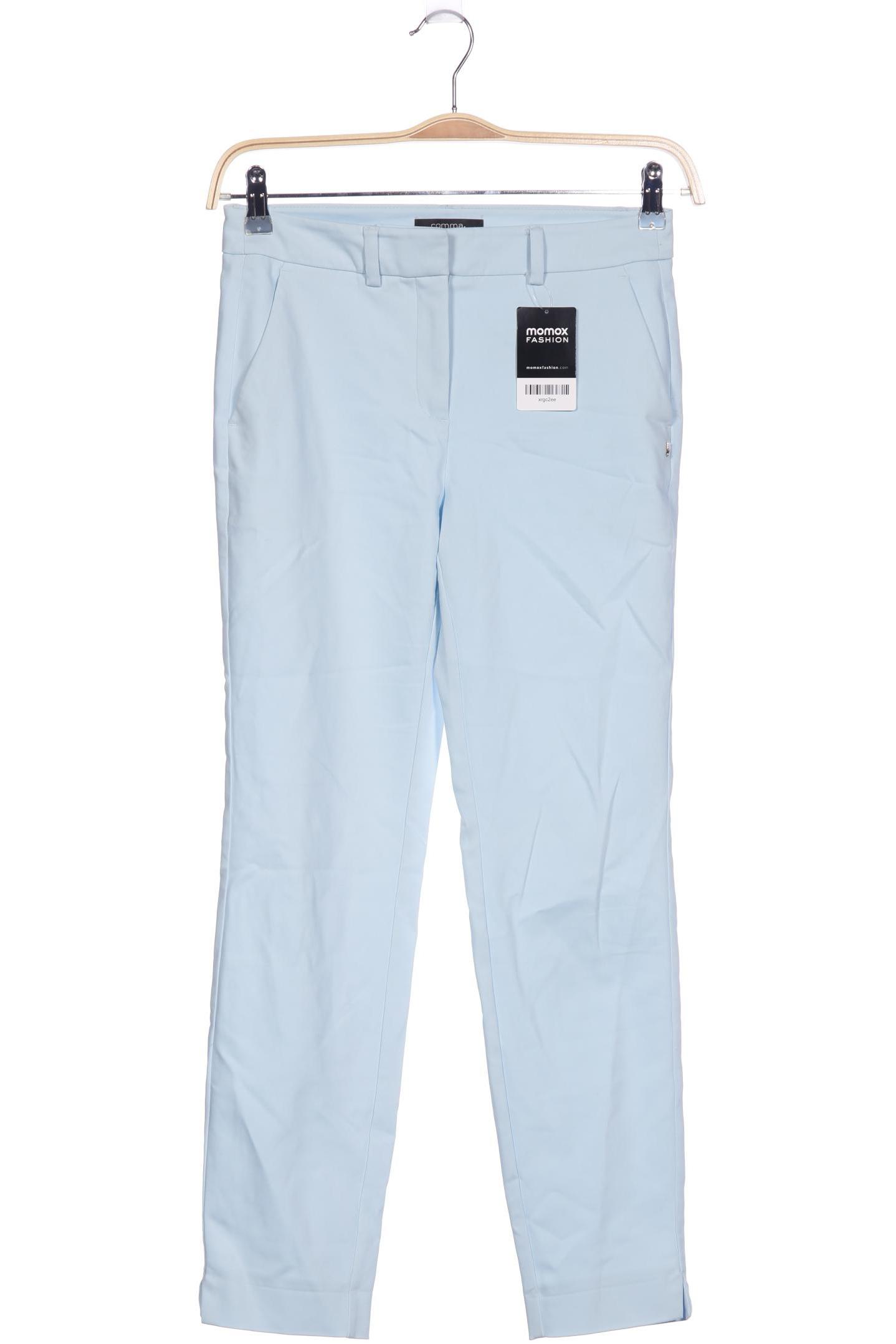 

Comma Damen Stoffhose, hellblau, Gr. 34