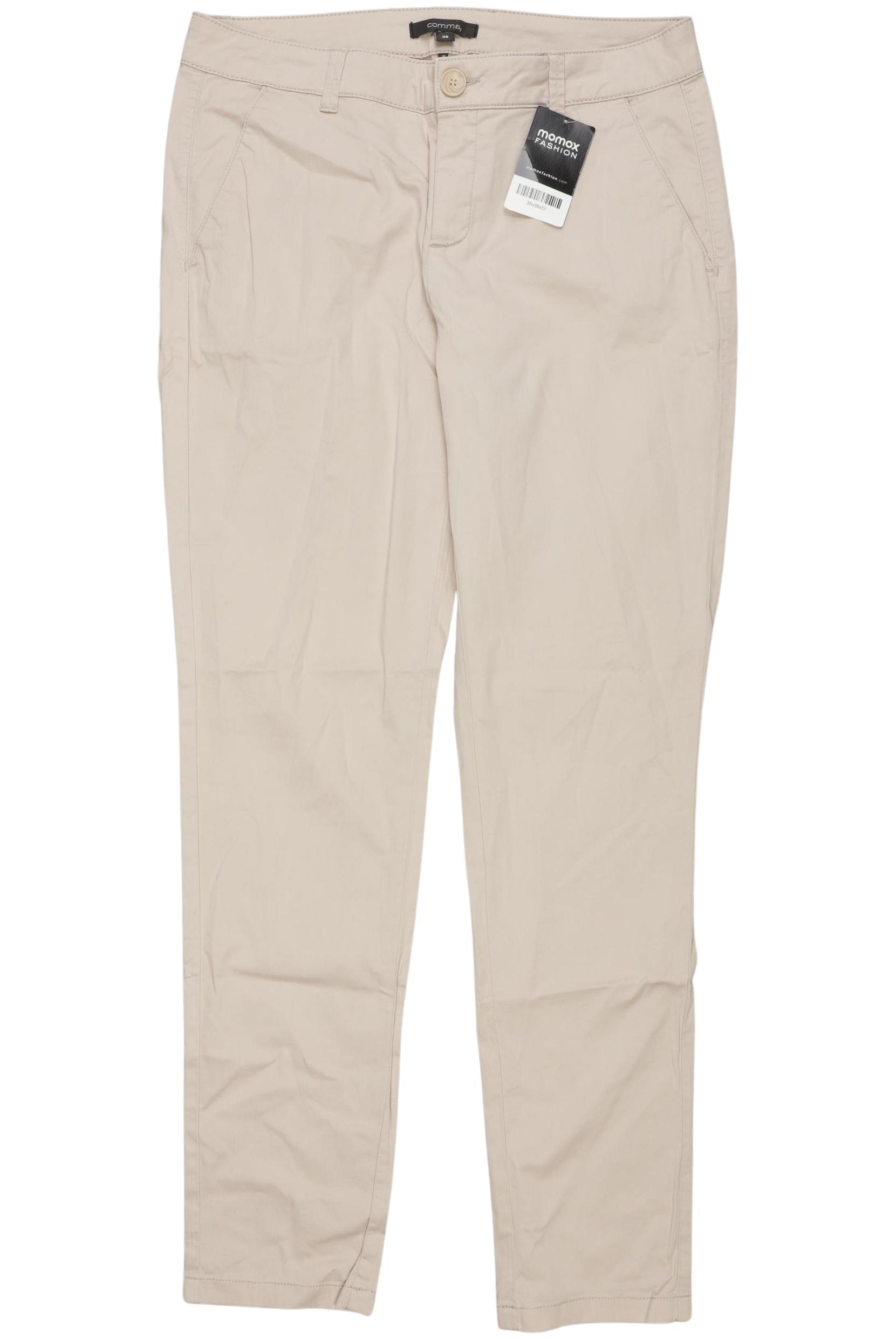 

Comma Damen Stoffhose, beige, Gr. 38