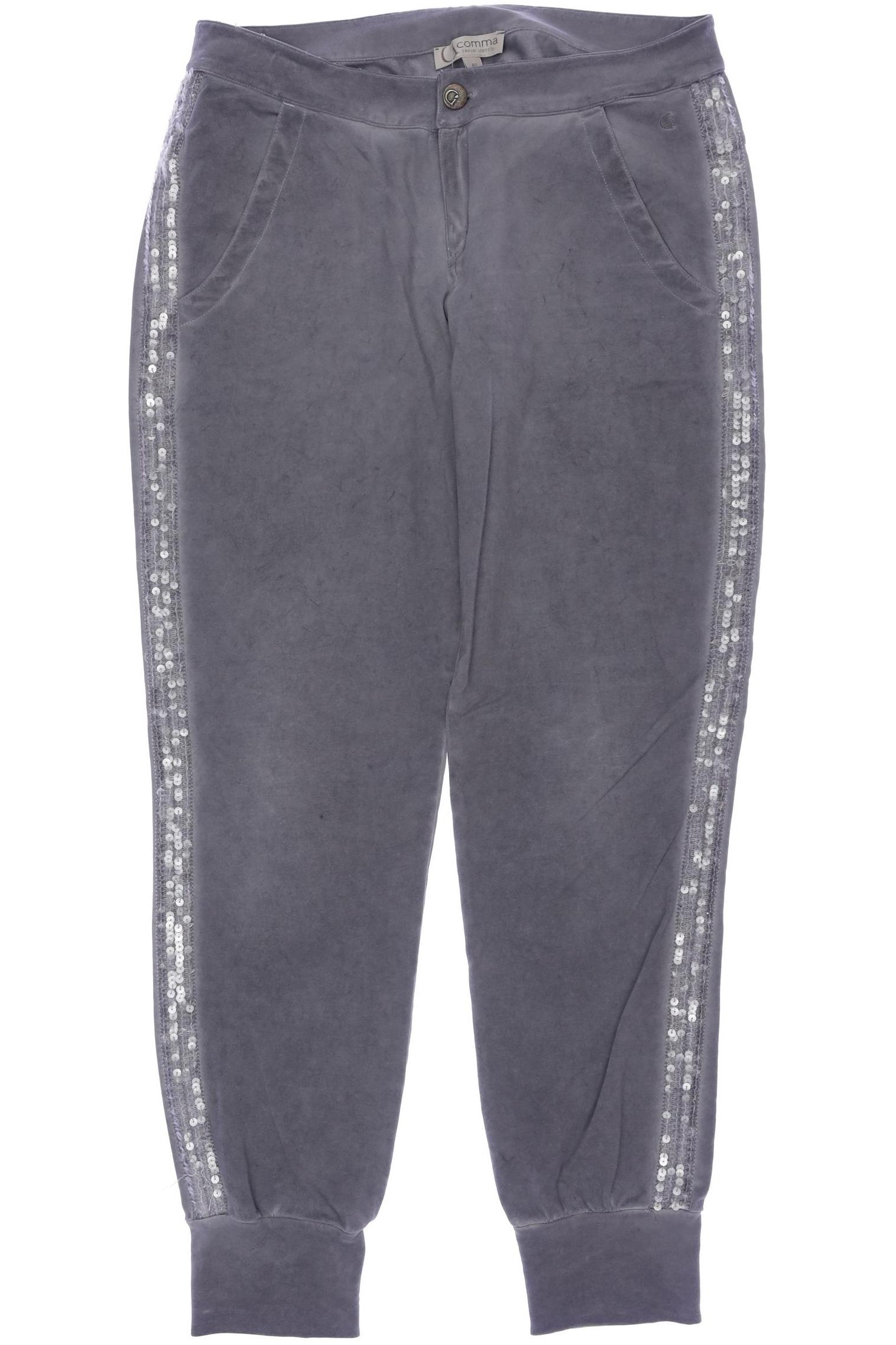 

Comma Damen Stoffhose, grau, Gr. 40