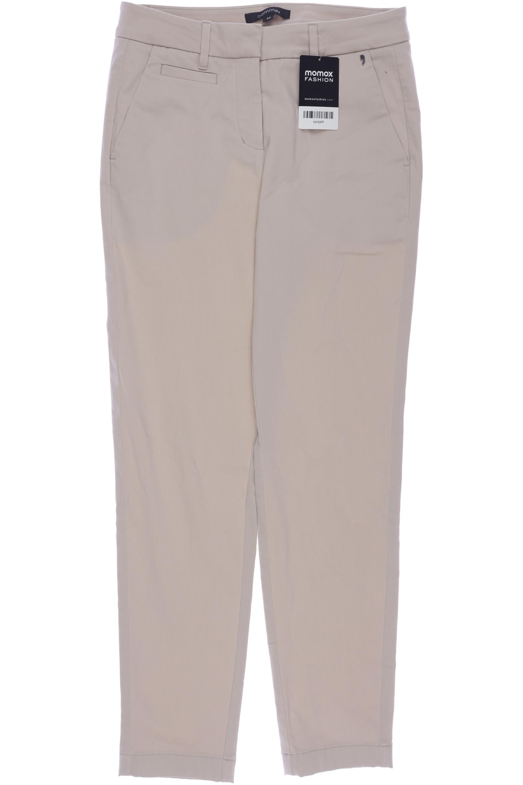 

Comma Damen Stoffhose, beige, Gr. 34