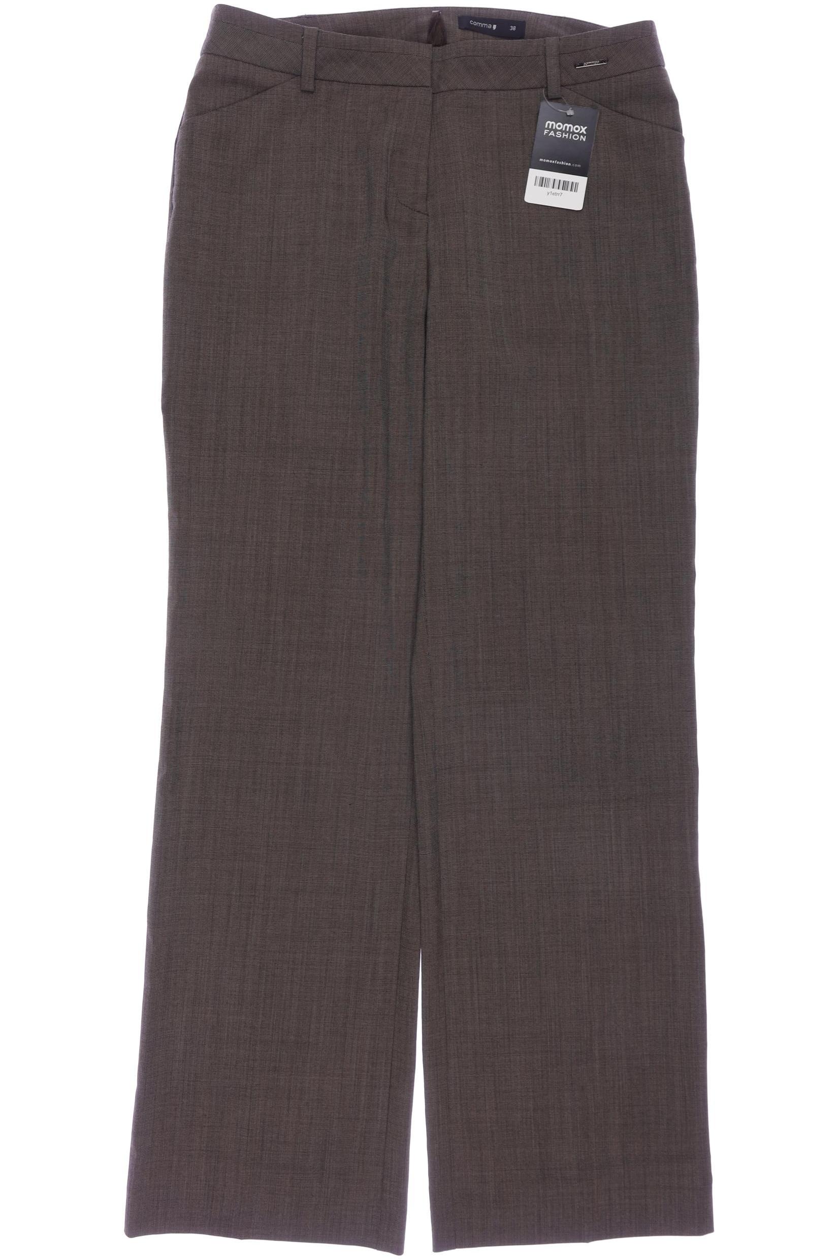 

Comma Damen Stoffhose, braun, Gr. 38