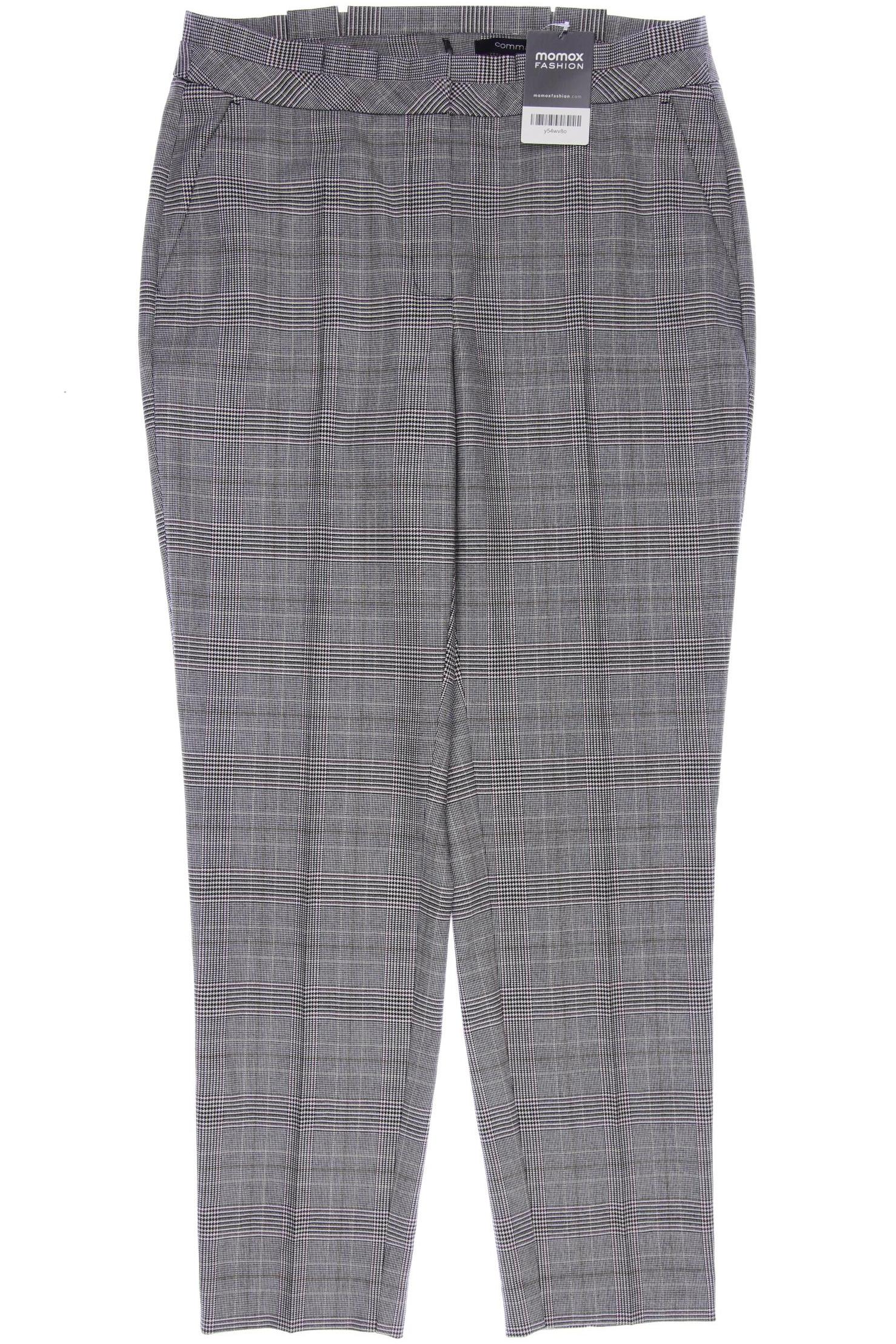 

Comma Damen Stoffhose, schwarz