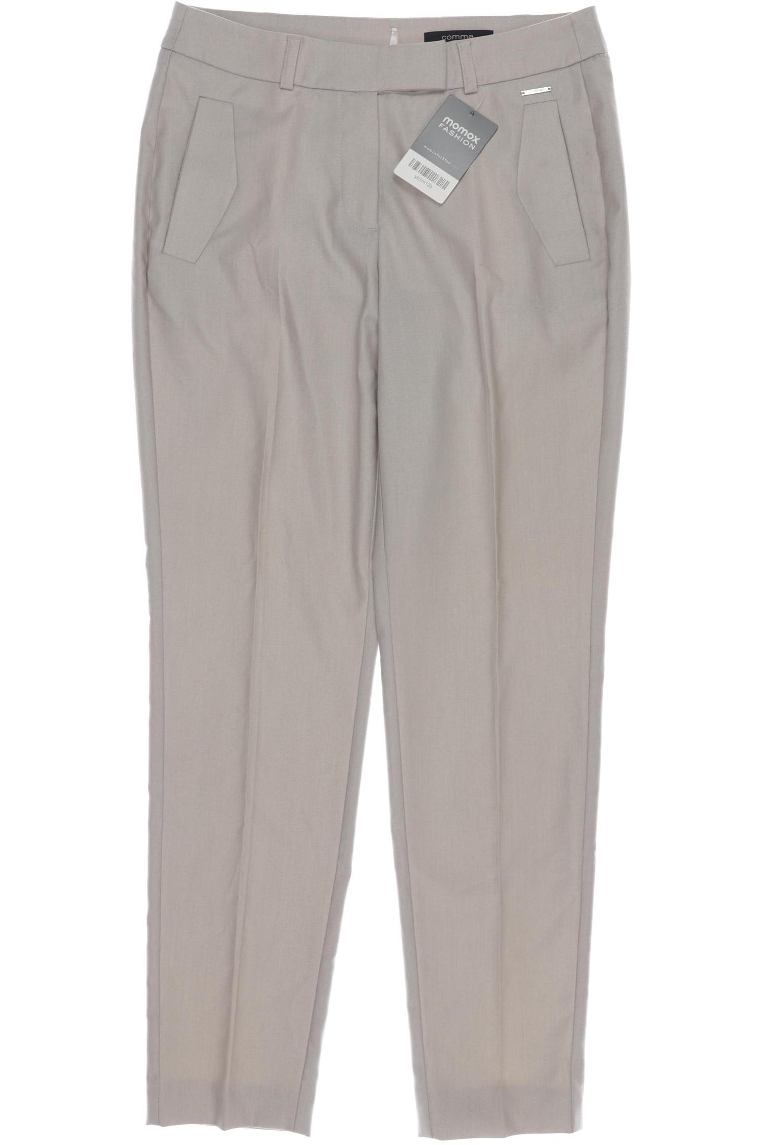 

Comma Damen Stoffhose, beige, Gr. 36