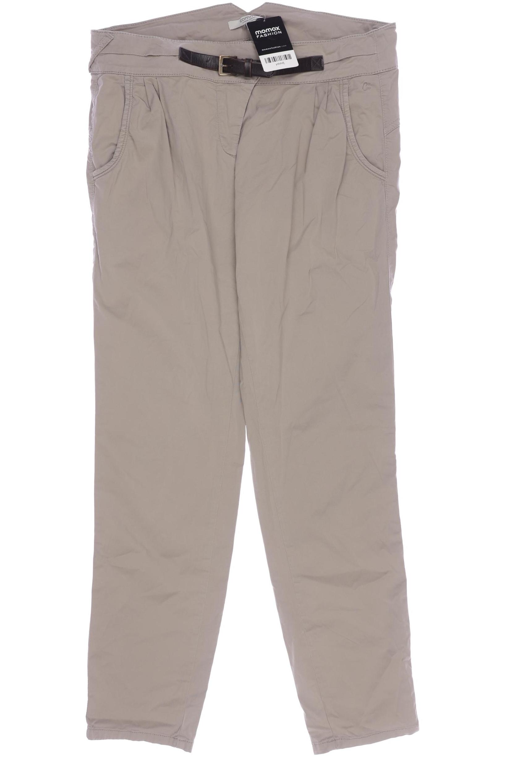 

Comma Damen Stoffhose, beige, Gr. 40