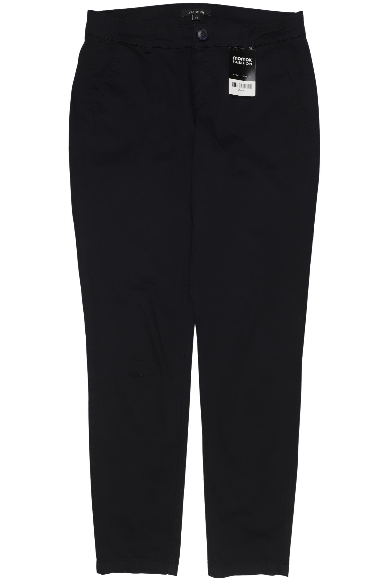 

Comma Damen Stoffhose, marineblau, Gr. 36