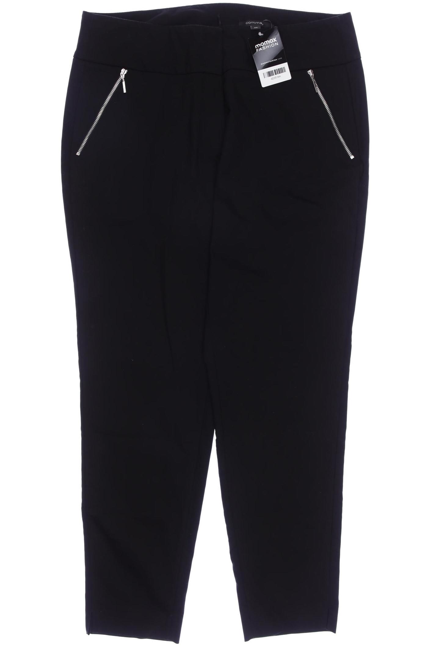 

Comma Damen Stoffhose, schwarz, Gr. 44