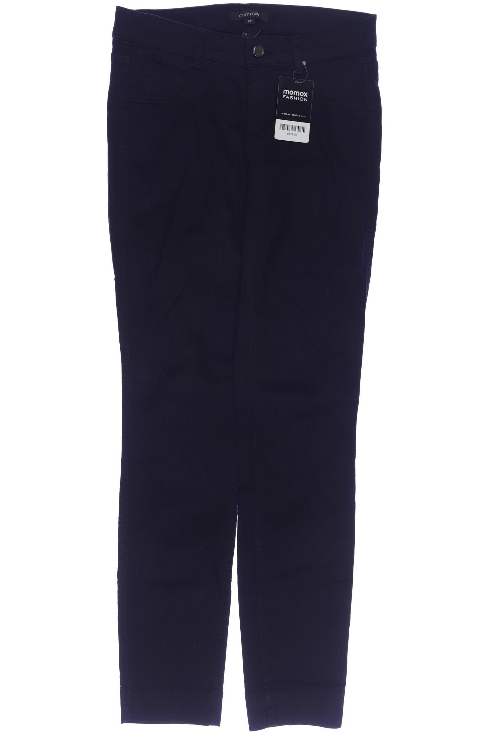 

Comma Damen Stoffhose, marineblau, Gr. 36