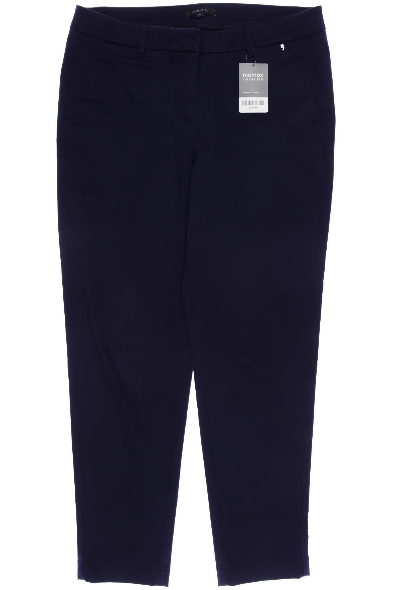 

Comma Damen Stoffhose, marineblau, Gr. 40