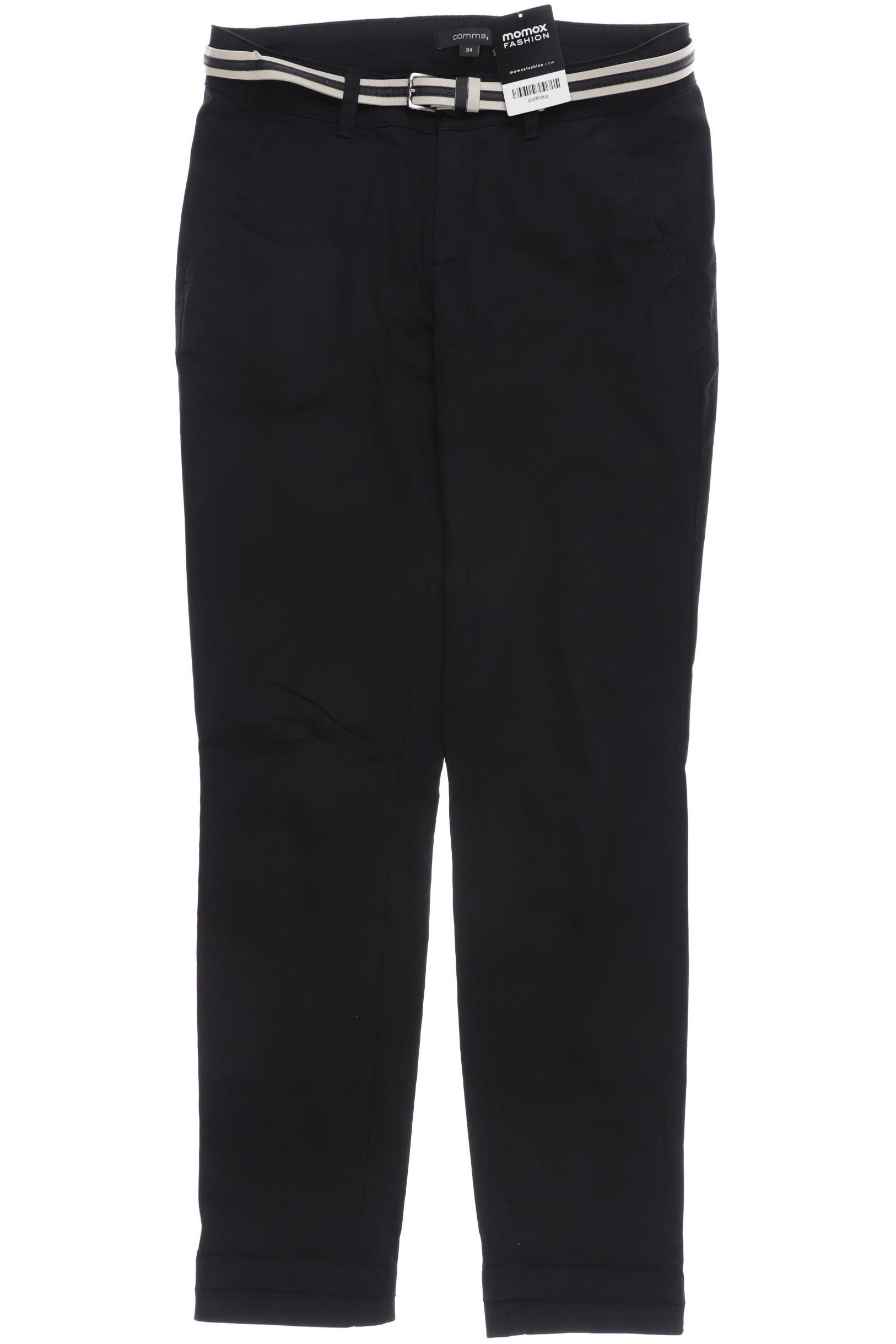 

Comma Damen Stoffhose, schwarz, Gr. 34