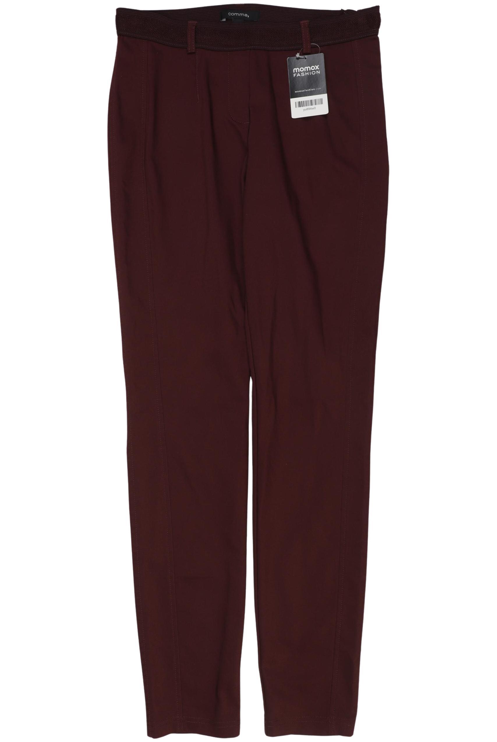 

Comma Damen Stoffhose, bordeaux, Gr. 36