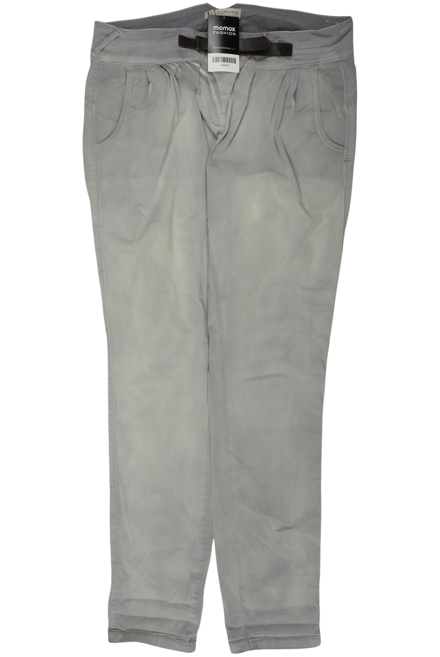 

Comma Damen Stoffhose, grau, Gr. 36
