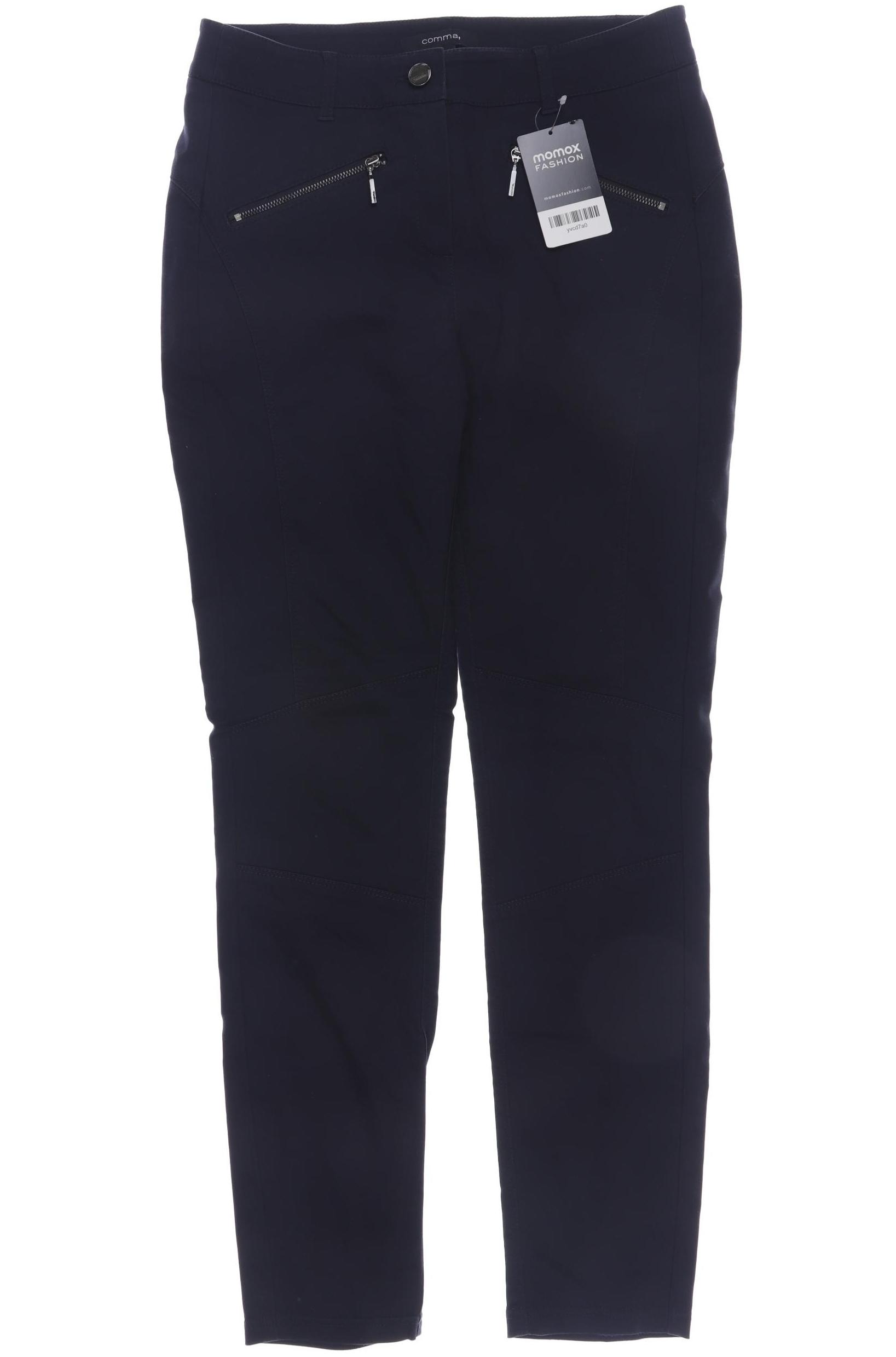 

Comma Damen Stoffhose, marineblau, Gr. 36