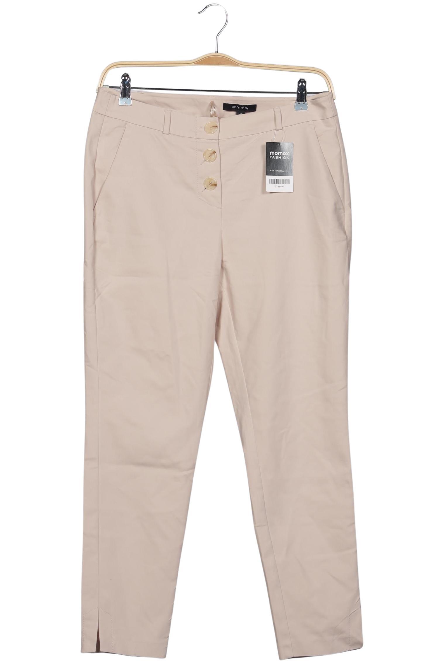 

Comma Damen Stoffhose, beige, Gr. 40