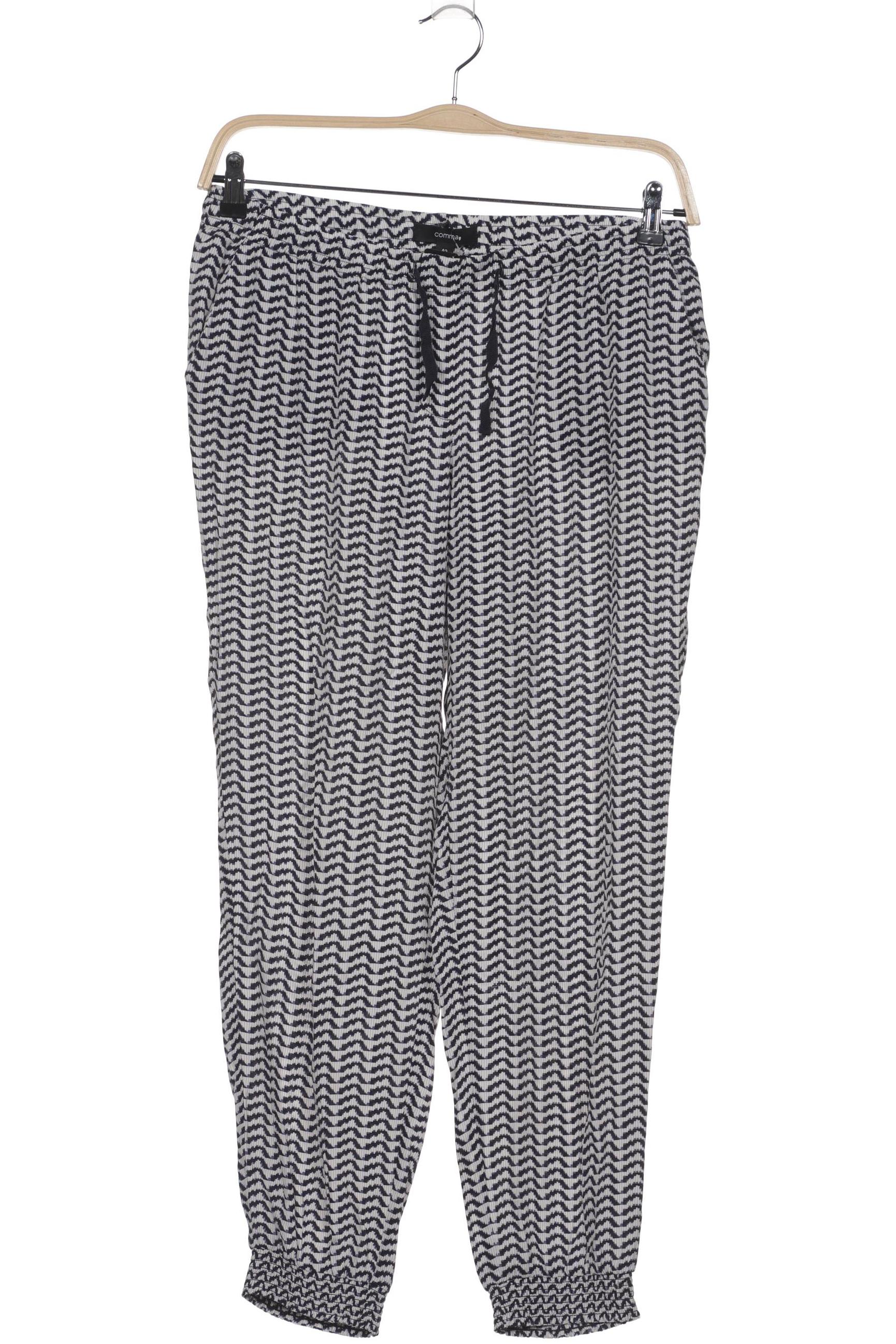 

Comma Damen Stoffhose, marineblau, Gr. 42