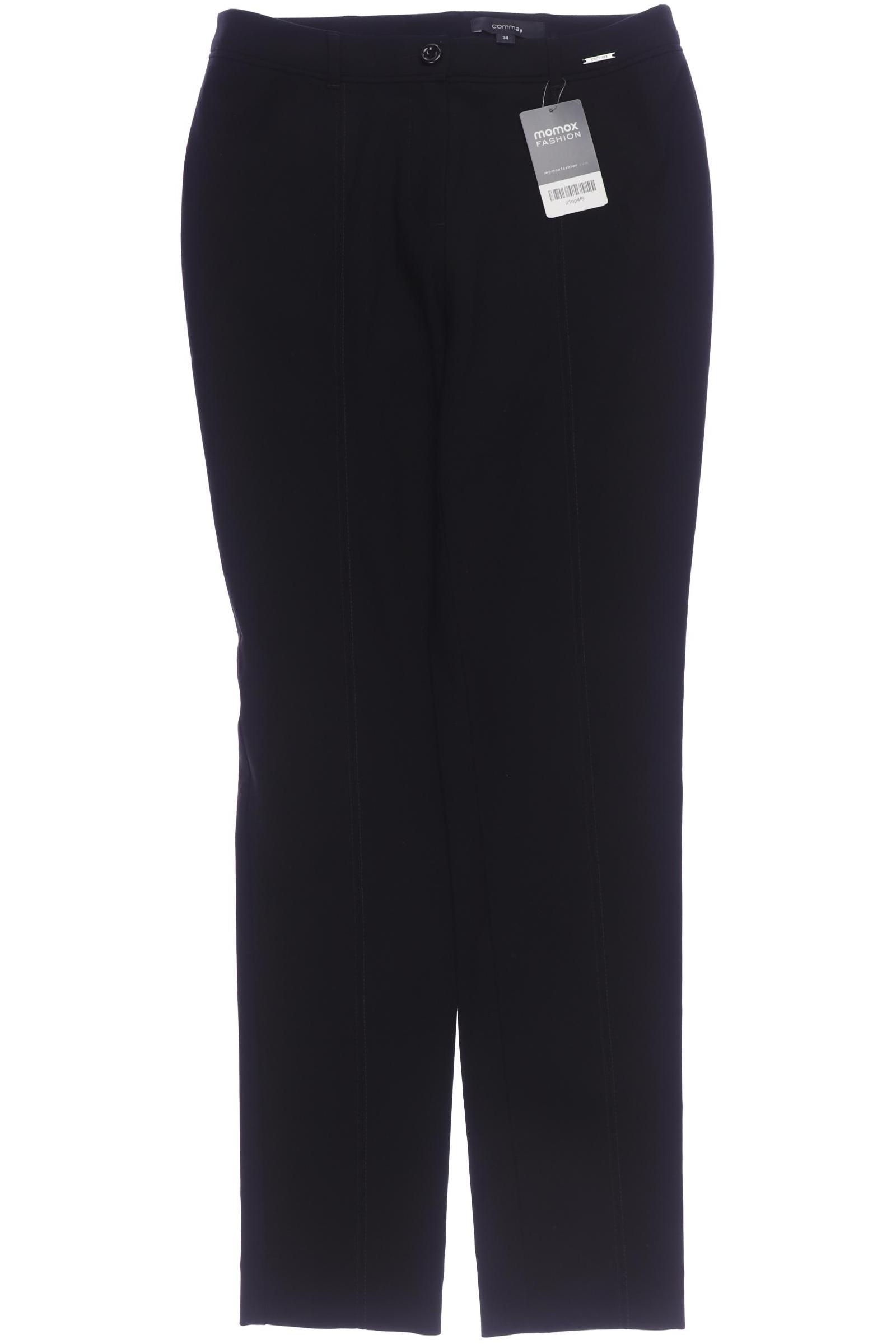 

Comma Damen Stoffhose, schwarz, Gr. 34