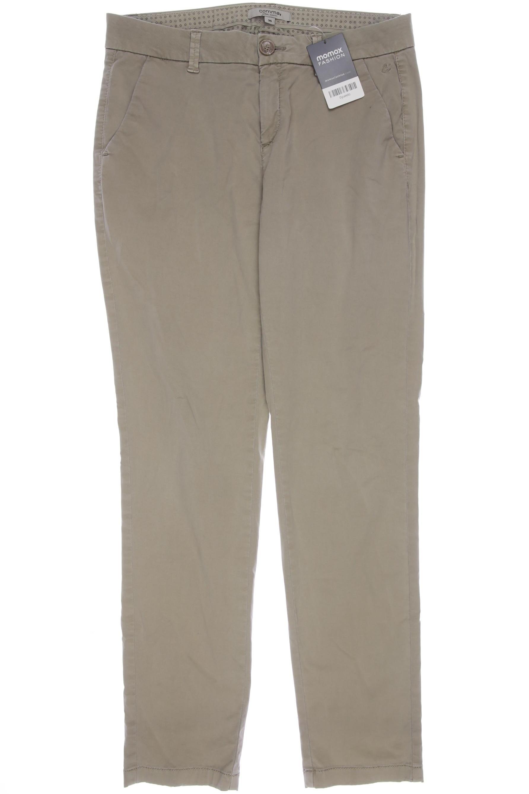 

Comma Damen Stoffhose, beige, Gr. 36
