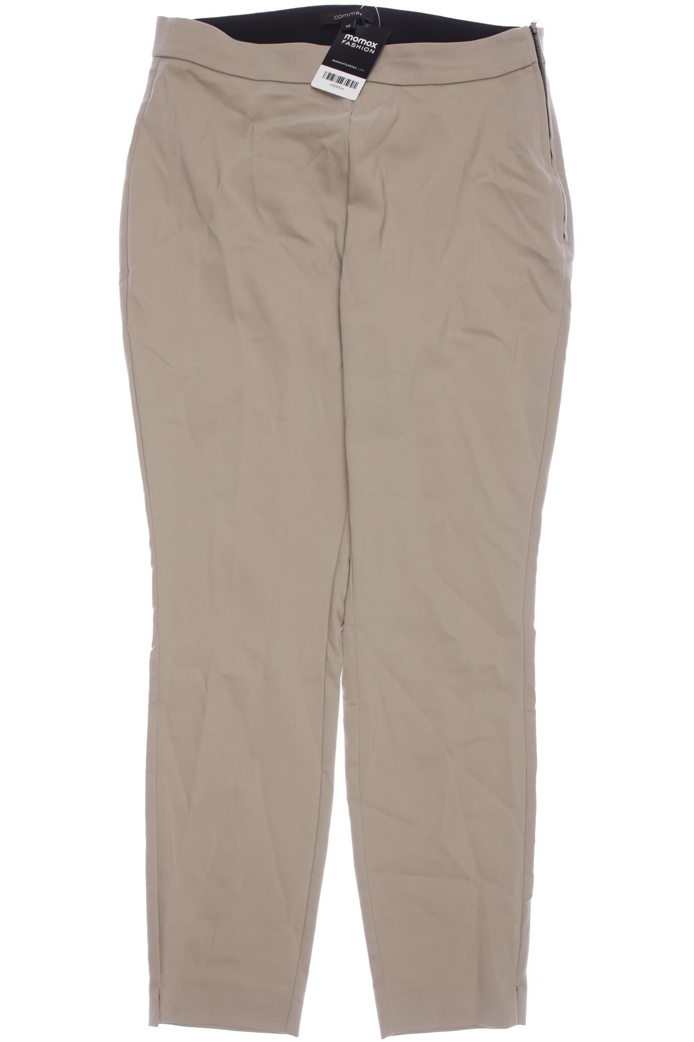 

Comma Damen Stoffhose, beige, Gr. 42