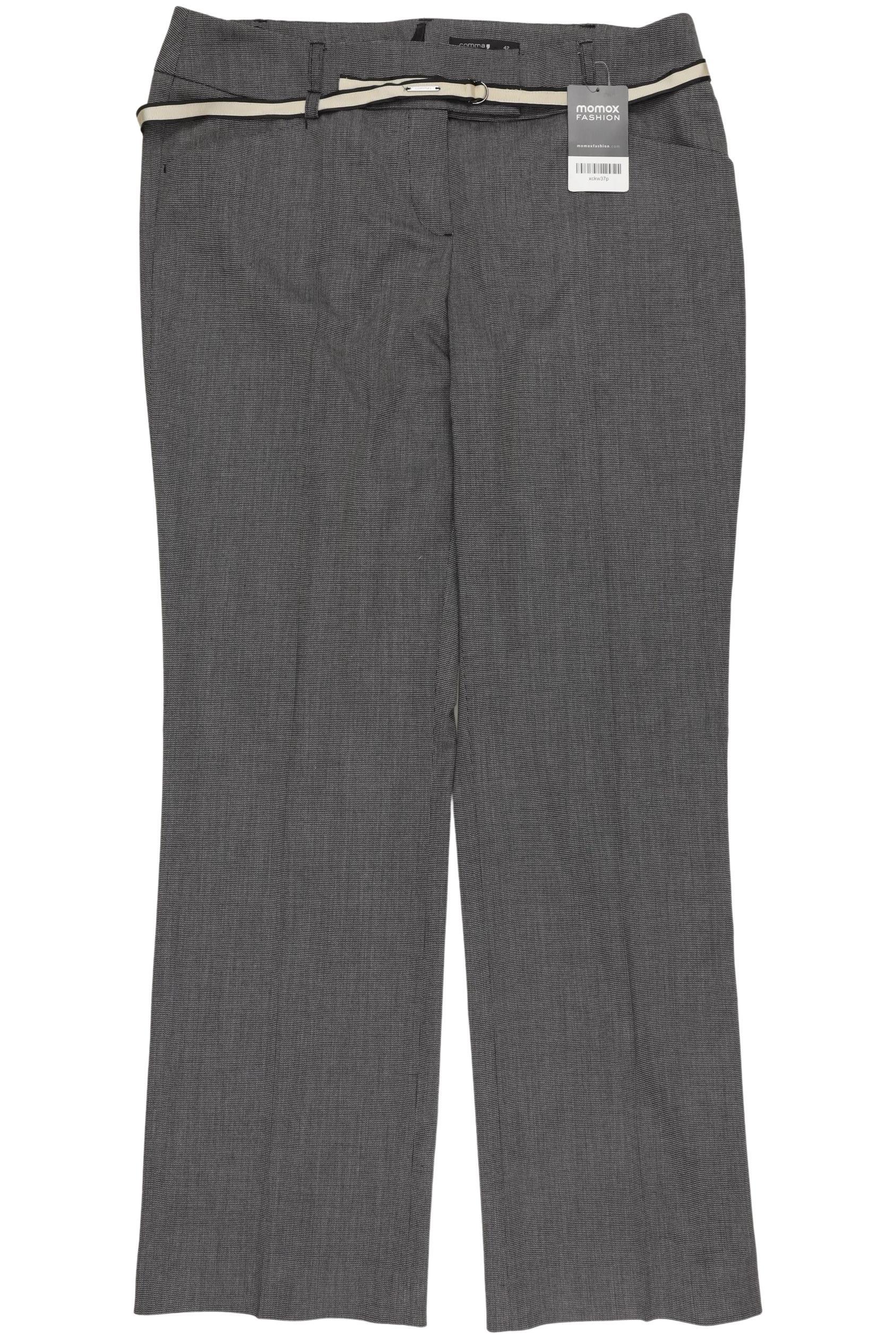 

Comma Damen Stoffhose, grau, Gr. 42