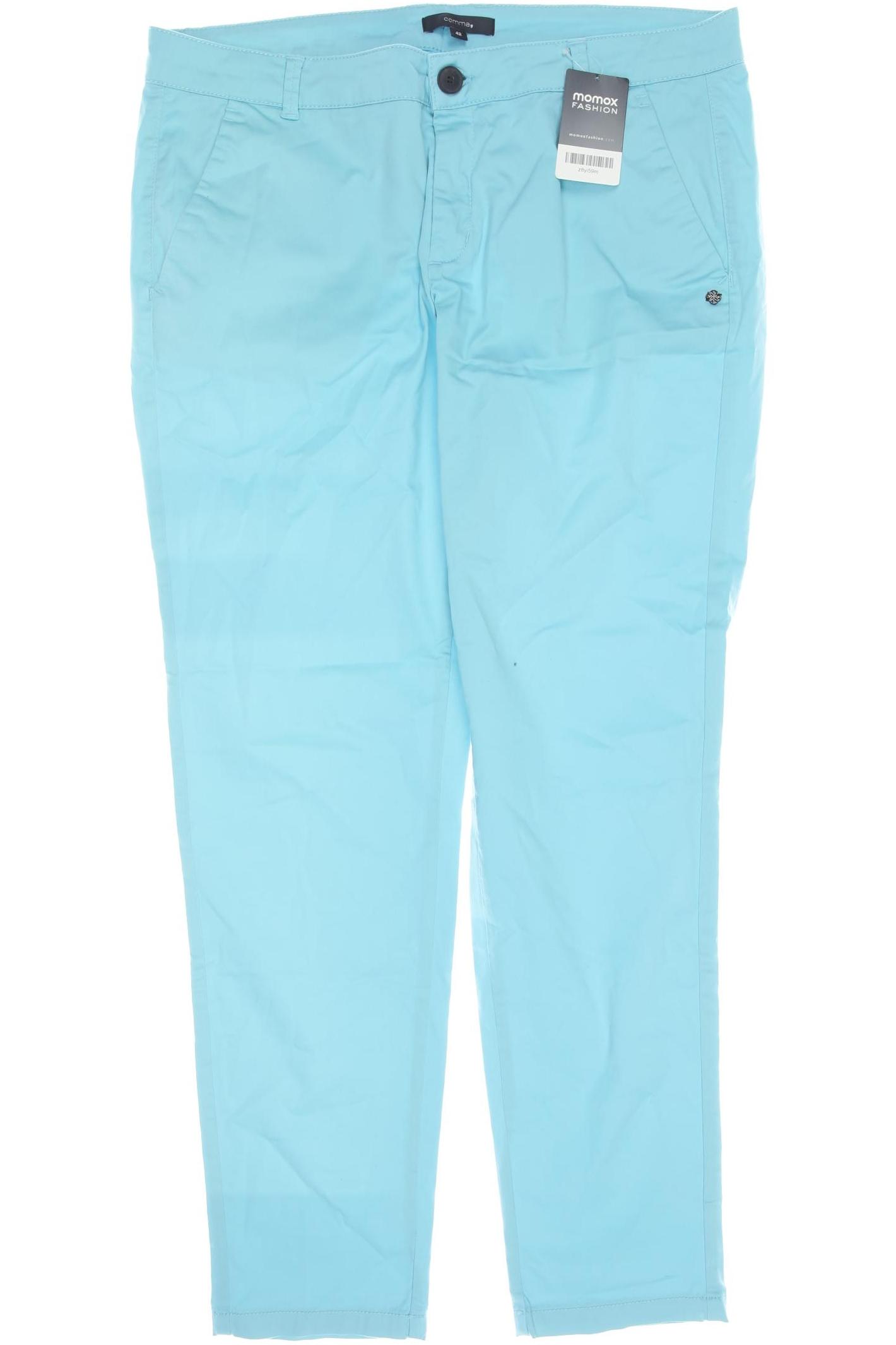 

Comma Damen Stoffhose, blau, Gr. 42