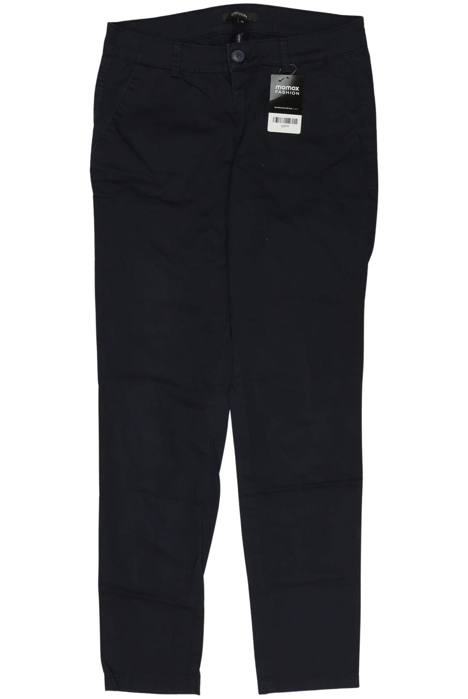 

Comma Damen Stoffhose, marineblau, Gr. 36