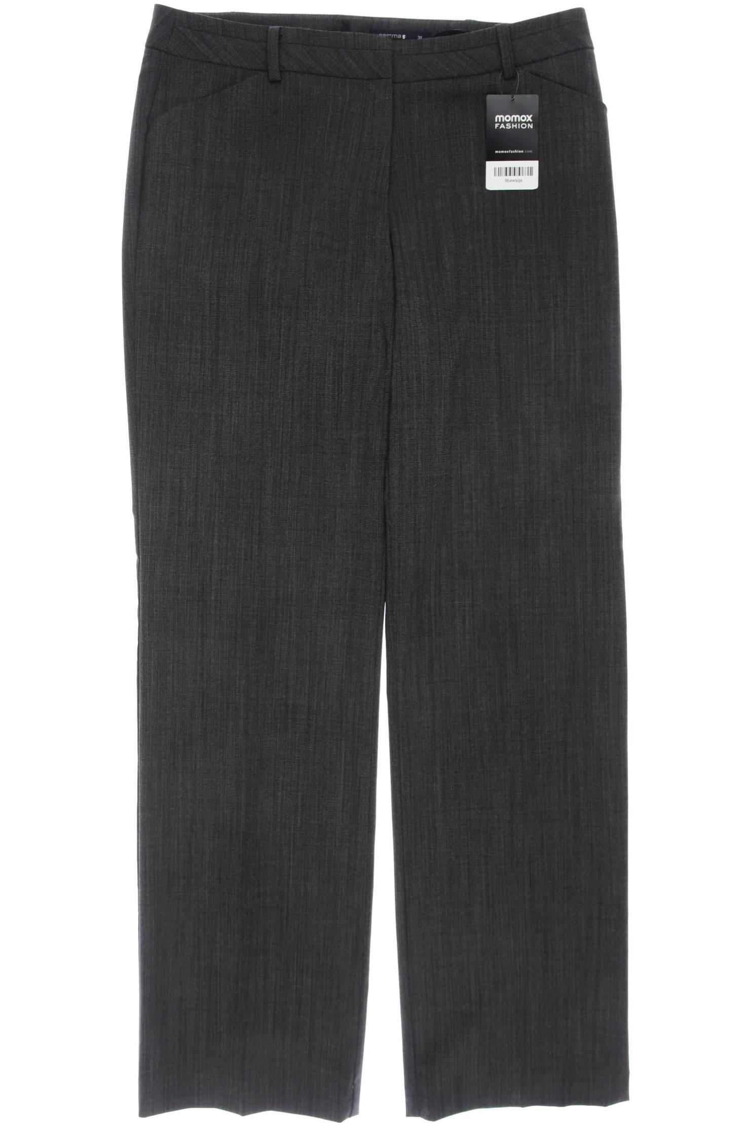 

Comma Damen Stoffhose, grau, Gr. 38