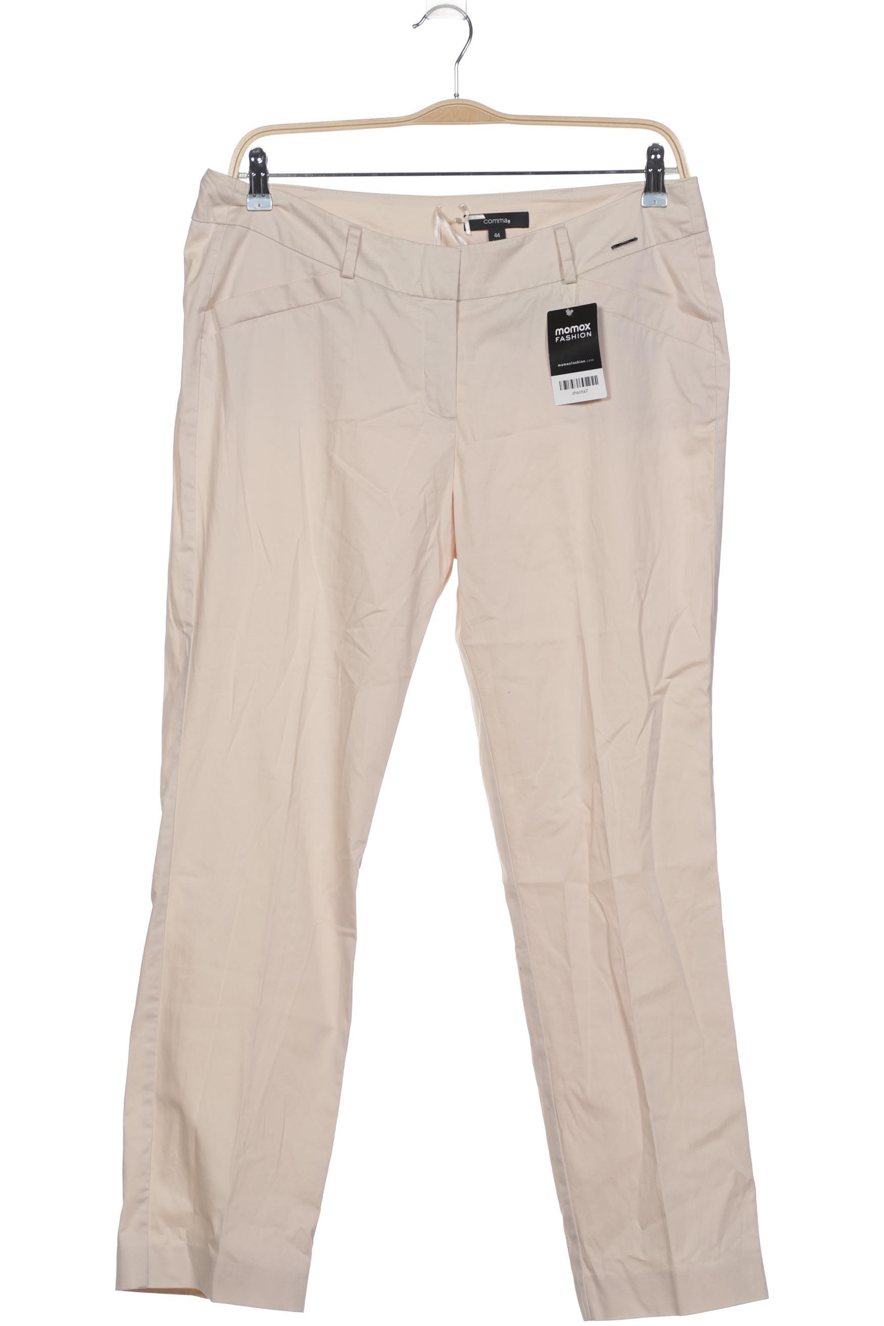 

Comma Damen Stoffhose, beige, Gr. 44